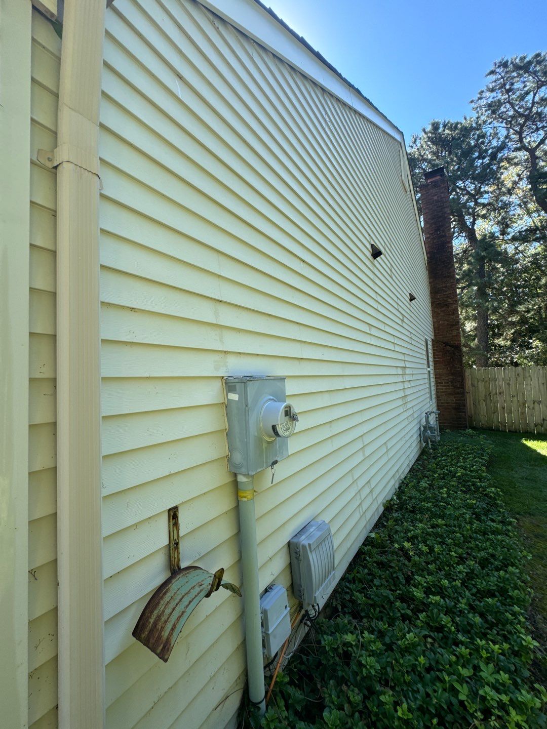 SoftWash using House Wash by SJ Exterior