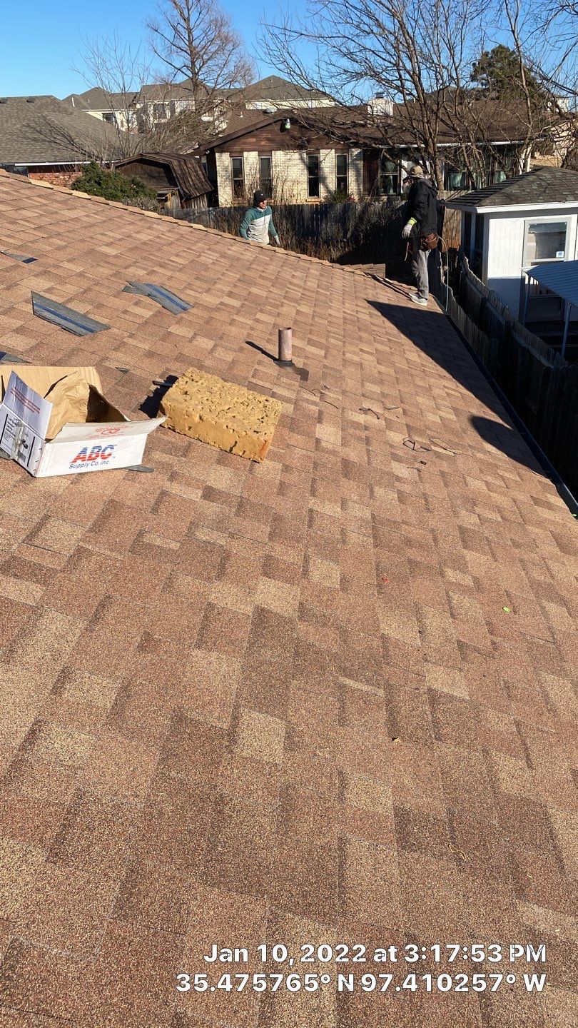 Residential Roofing Installation using Malarkey Vista Class 3 Sienna Blend  by Icon Roofing And Construction 
