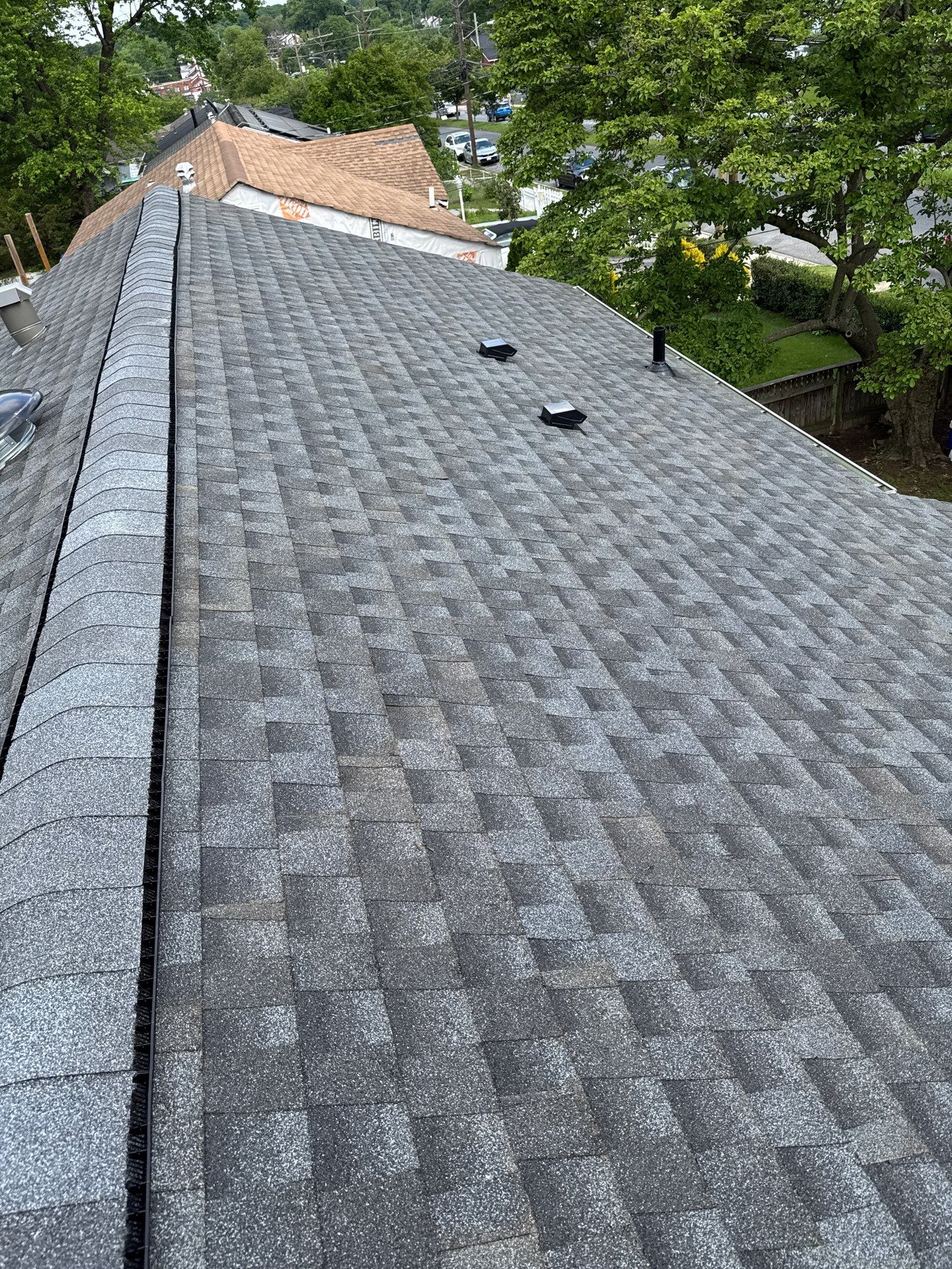 Residential Roofing Installation using GAF HDZ SHINGLES by La Bendicion Contruction Llc