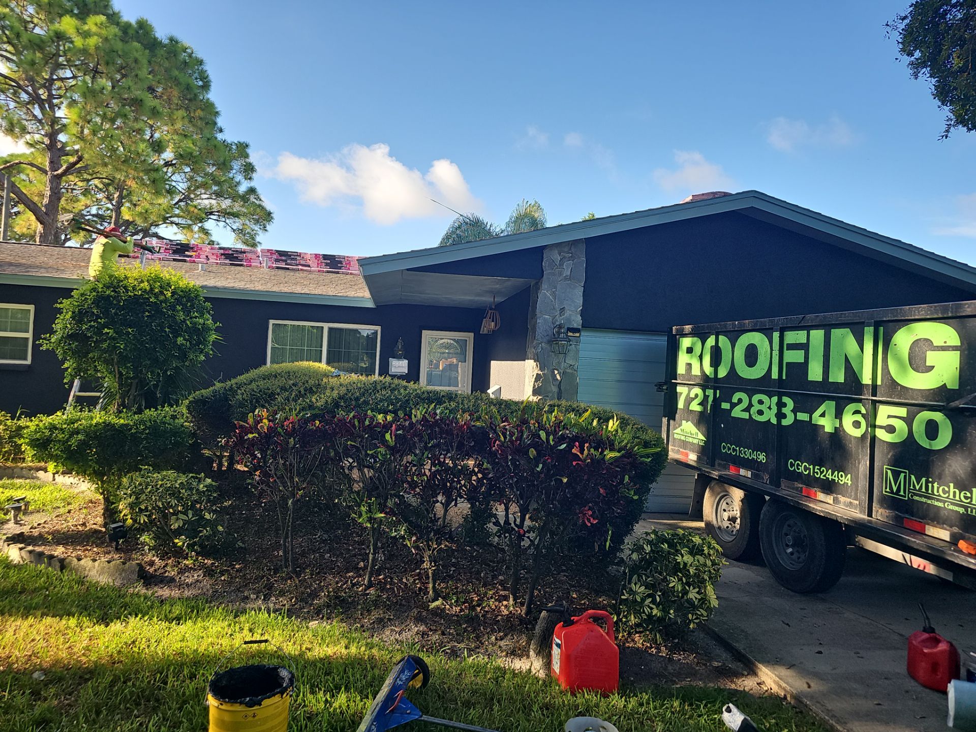 Project in St. Petersburg 33712 by Mitchell Roofing Company LLC 