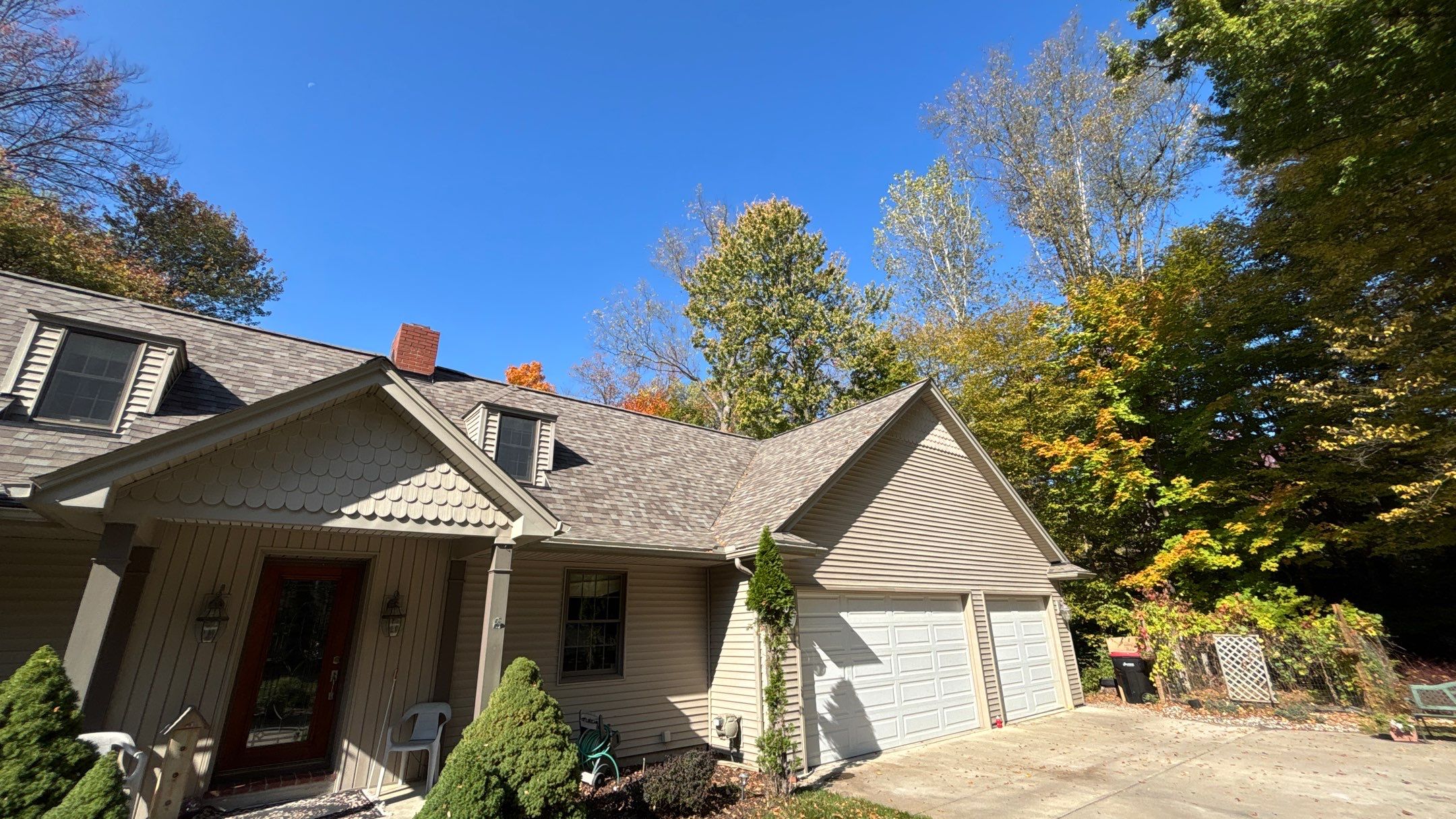 Roof Replacement using Owens Corning Driftwood by 180 Contractors