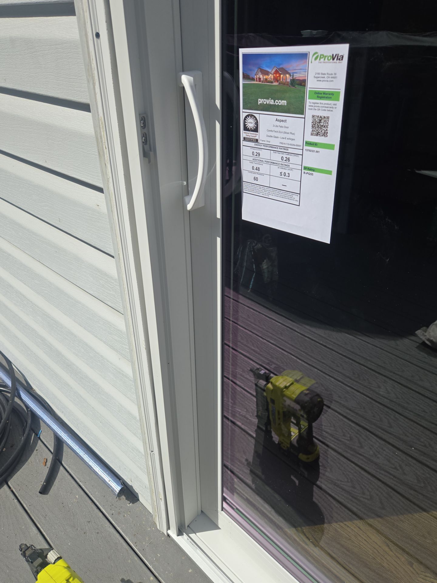 Sliding door replacement by Window Depot of Annapolis