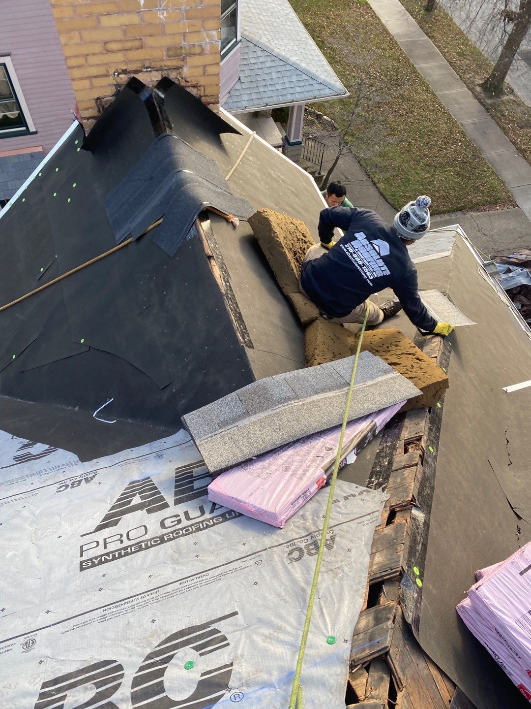 Lakewood Roof Install by Absolute Roofing and Construction