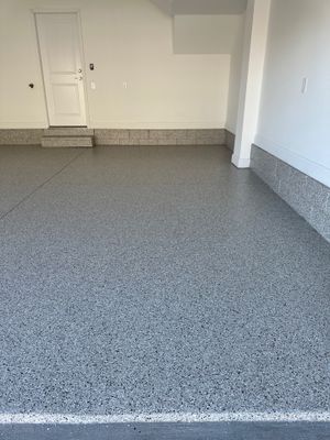 Garage Floor Coating using Cabin Fever