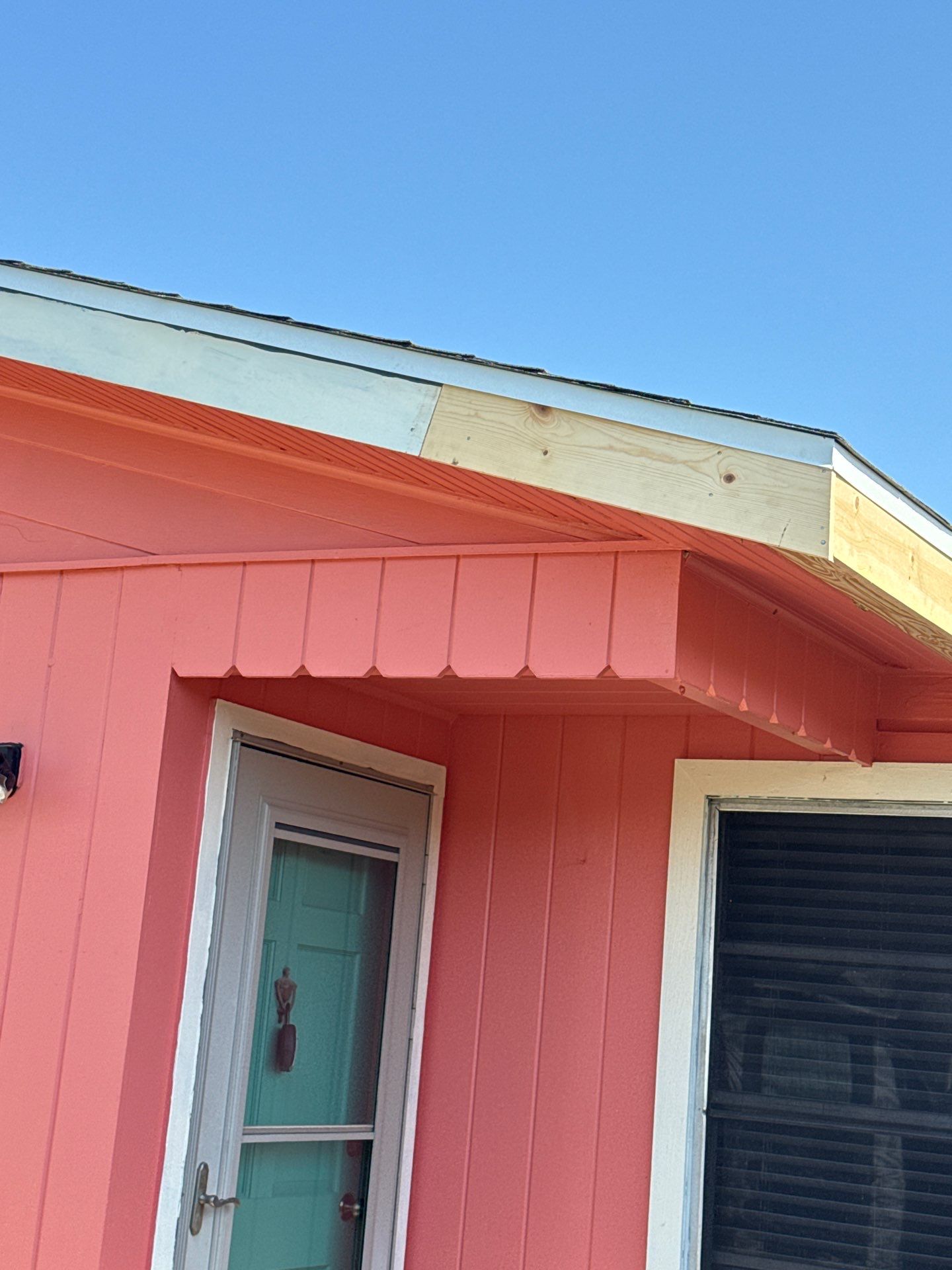 Perfectly Pink in Rockport Texas by Bayfront Roofing and Construction