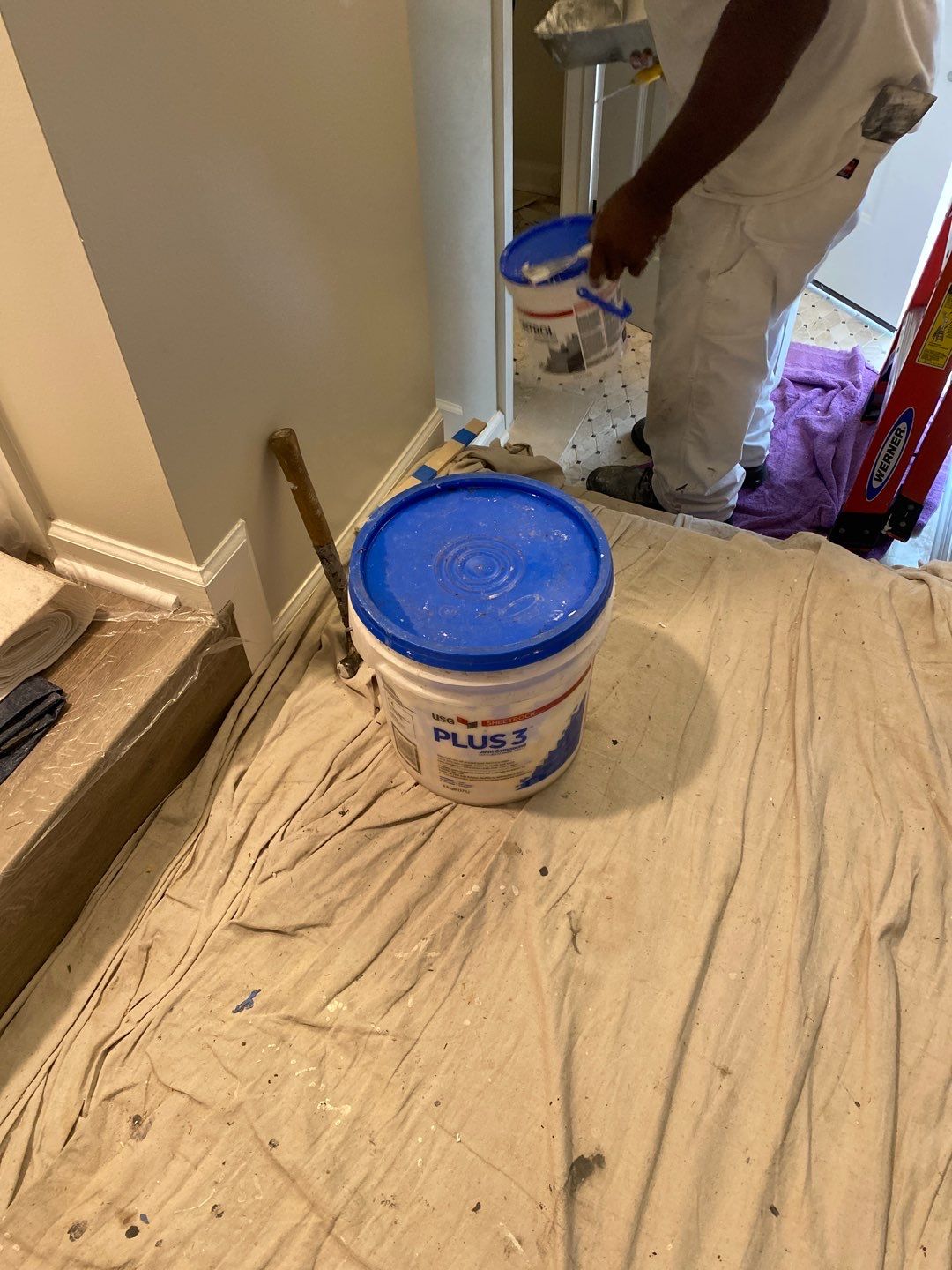 Bathroom Remodel using Two new bathroom design and new floors by Alpha Design Services