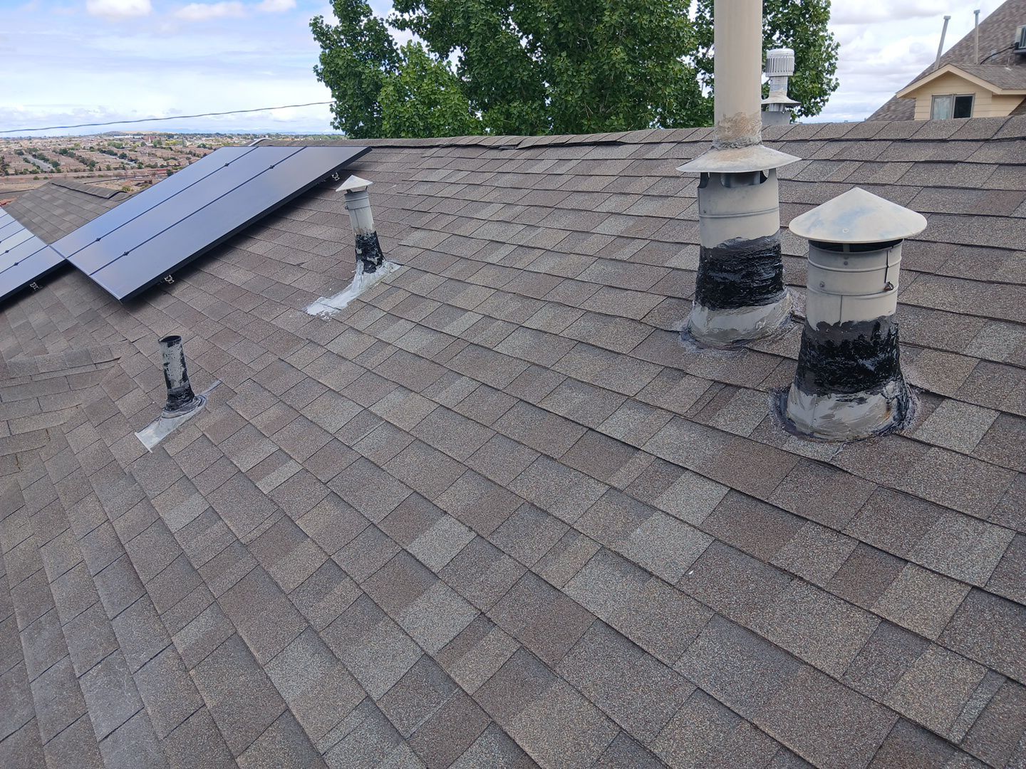 Full Shingle Roof Replacement in Northwest Albuquerque by Doyle Roof Masters Inc