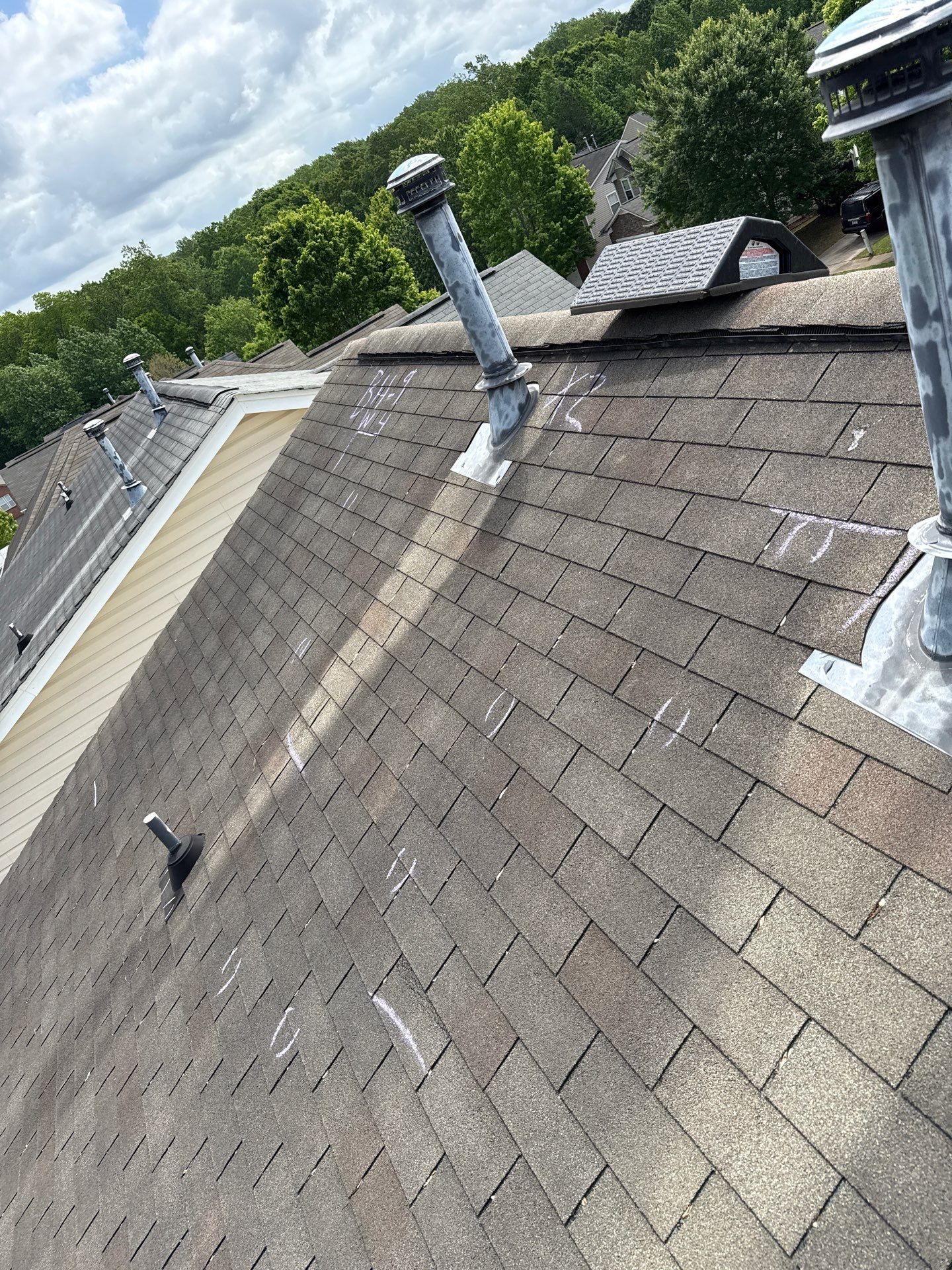 Roof Replacement by hail and wind damage by Just Brilliant Restoration JBR