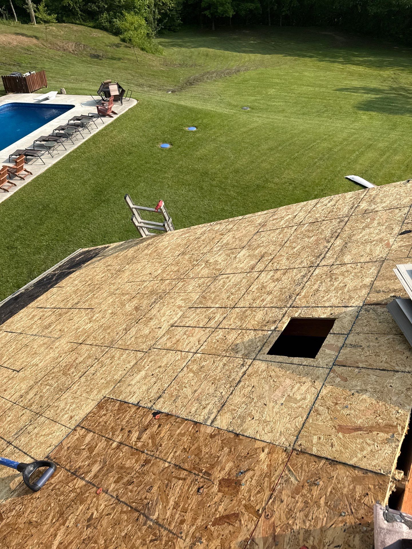 Residential Roofing Installation using GAF Timberline HDZ Barkwood by Rainstoppers Roofing