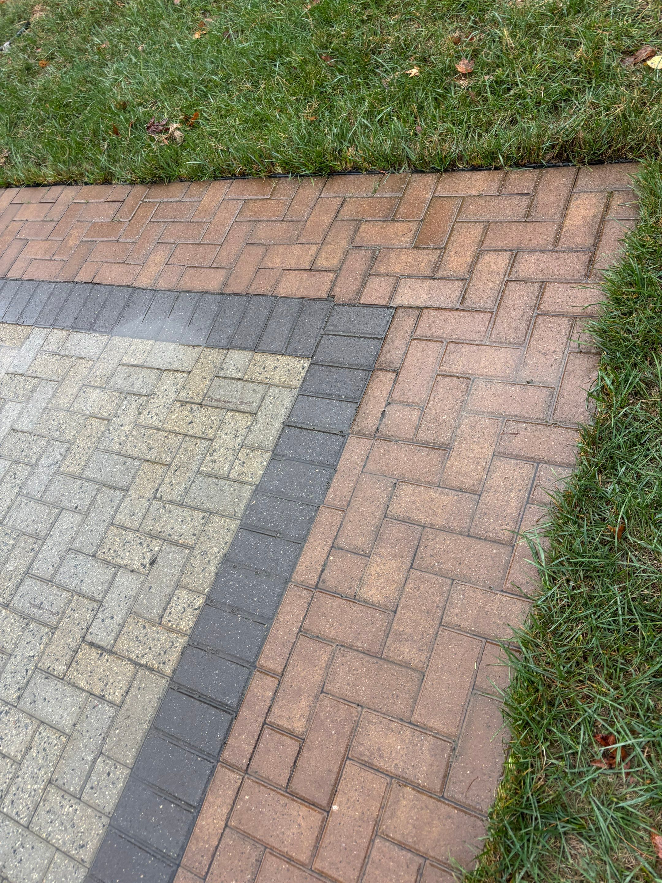 Pavers using Concrete Sealant by DuraSeal
