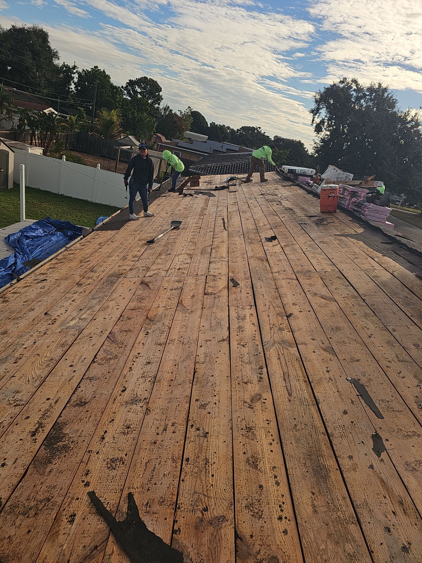 Project in St. Petersburg 33713 by Mitchell Roofing Company LLC 