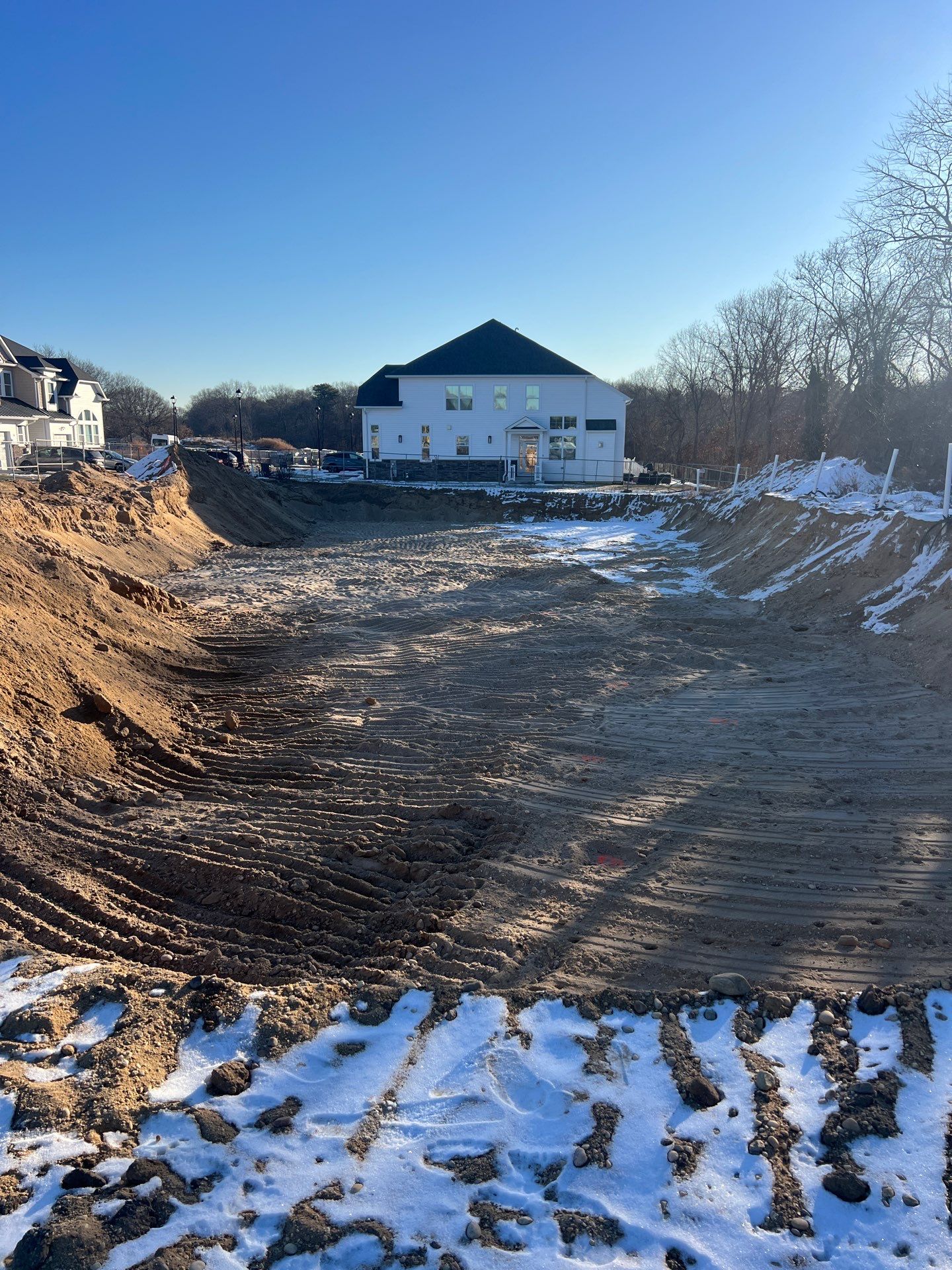 Project in Islandia, New York by Concrete Works Corp