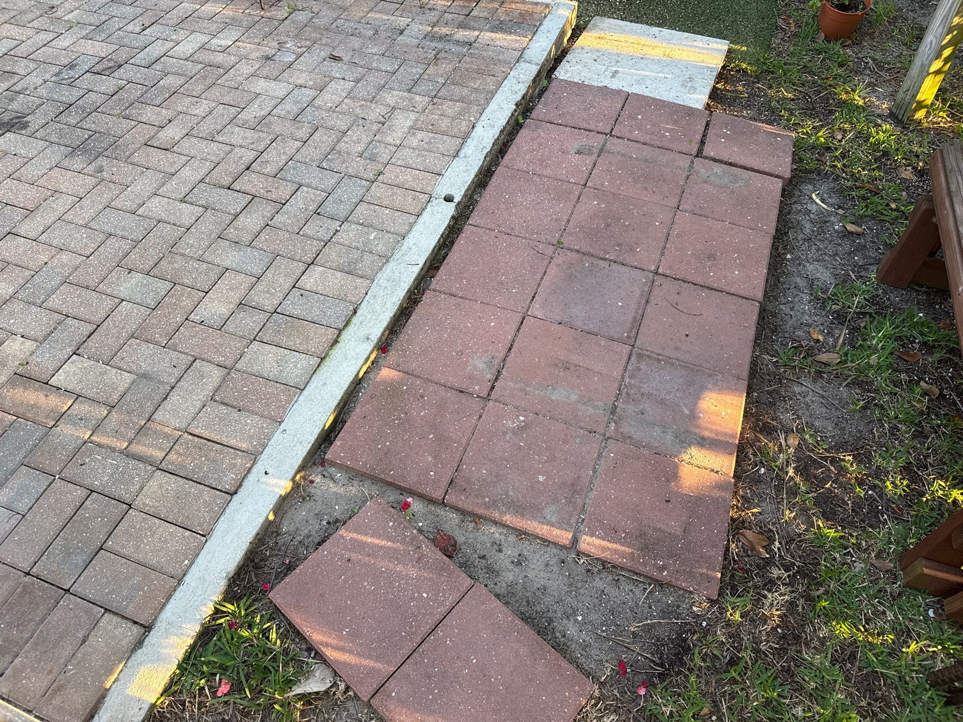 Paver Patio, Driveway & Sidewalk Cleaning in Terra Ceia, FL – Captain’s Court Condos by Sunshine AquaWash