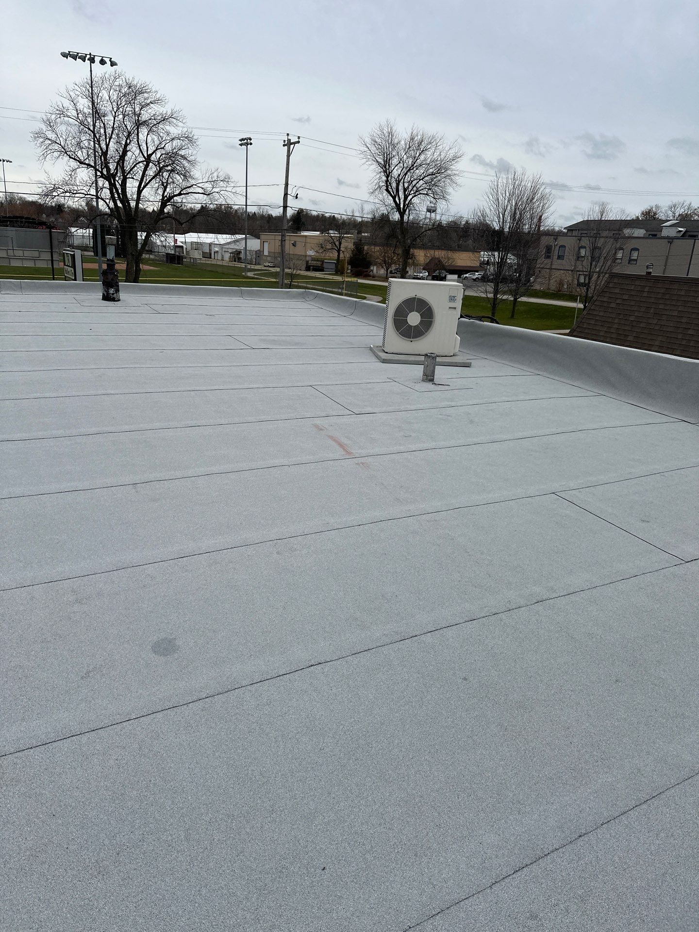 Commercial Roofing using Certainteed Flintastic Self Adhered by Stendahl Services