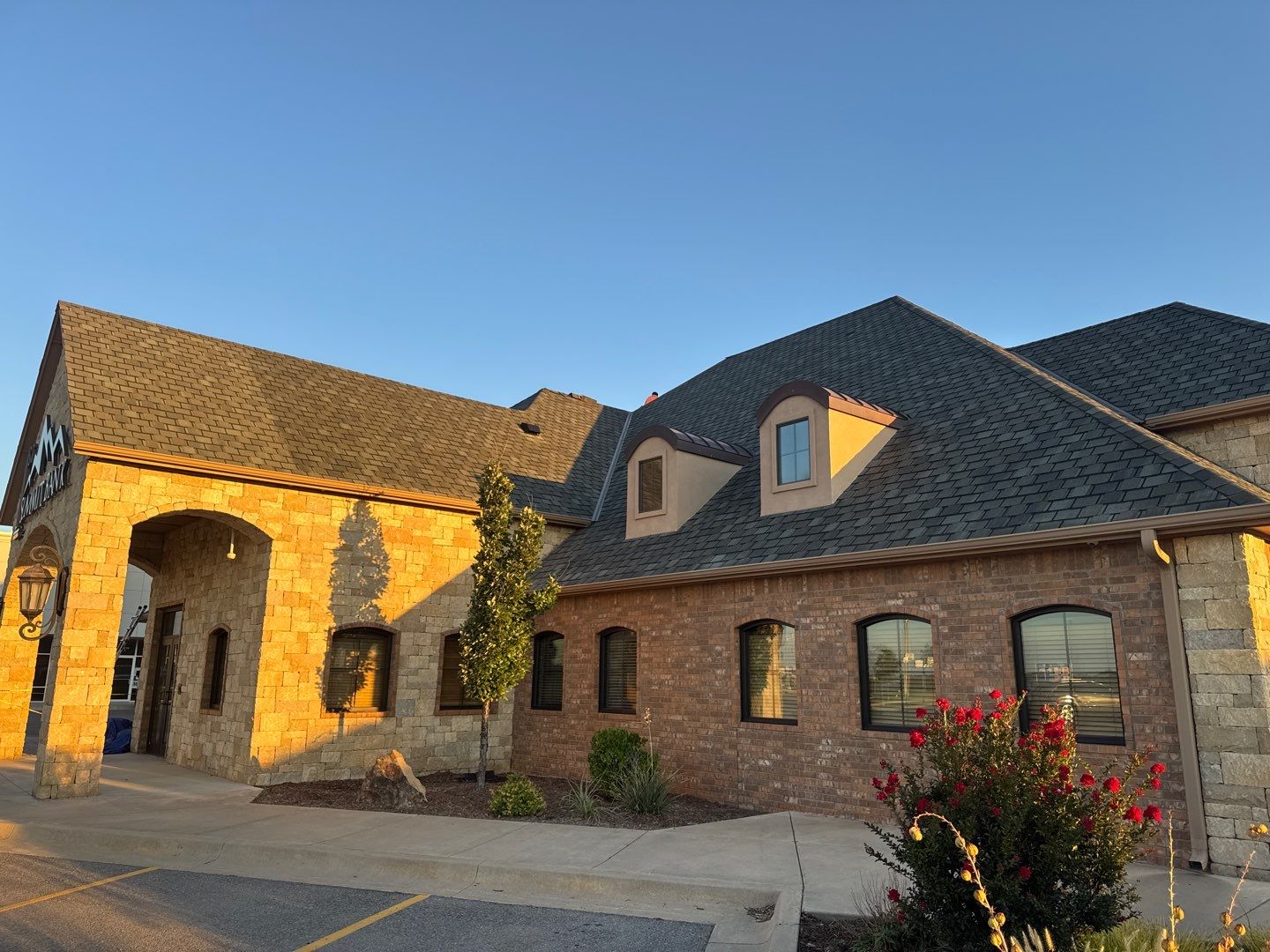 Bank Reroof by Castillo Roofing