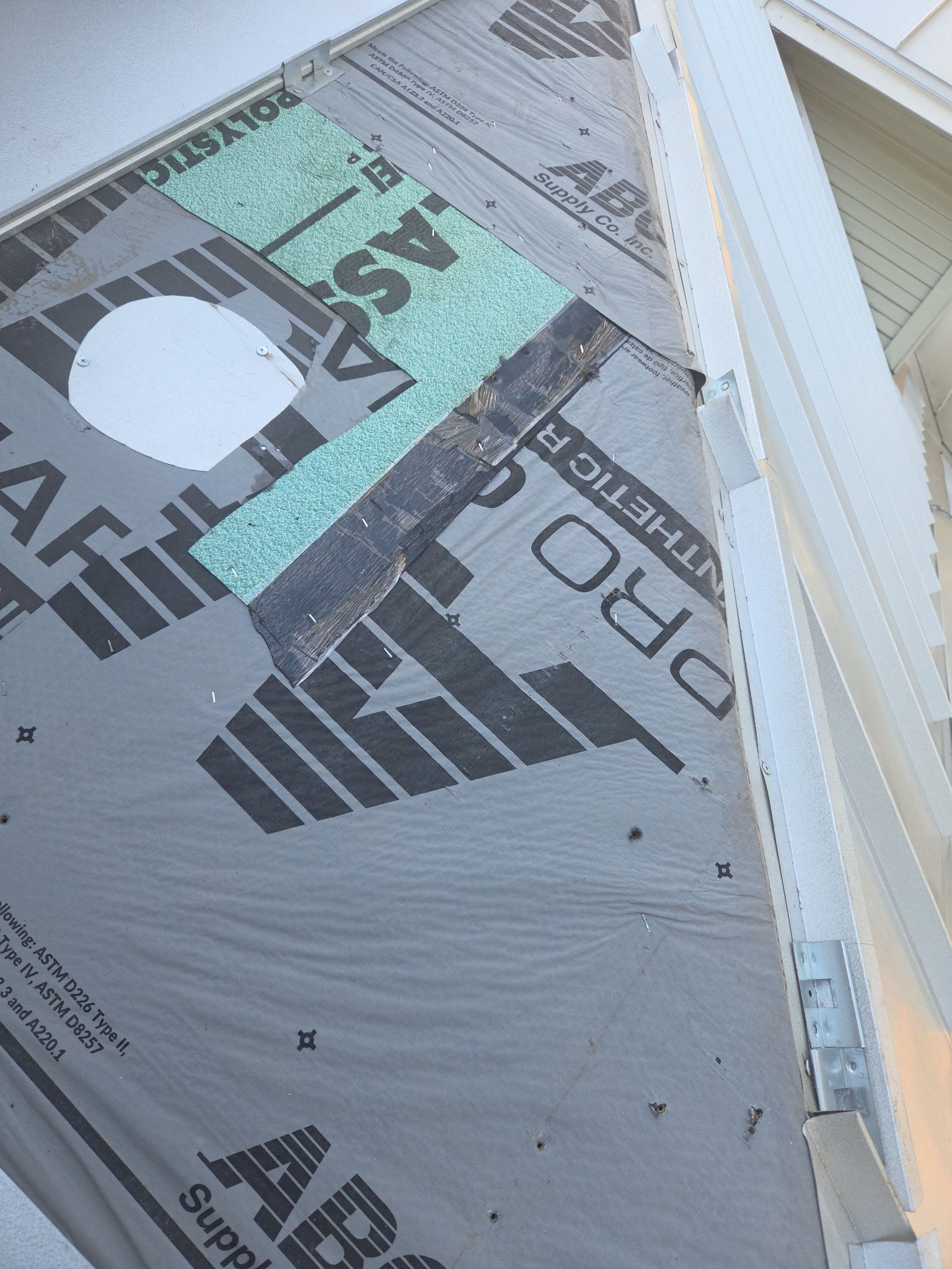 Downtown Austin Standing Seam Repairs by REPS Austin Area Roofer