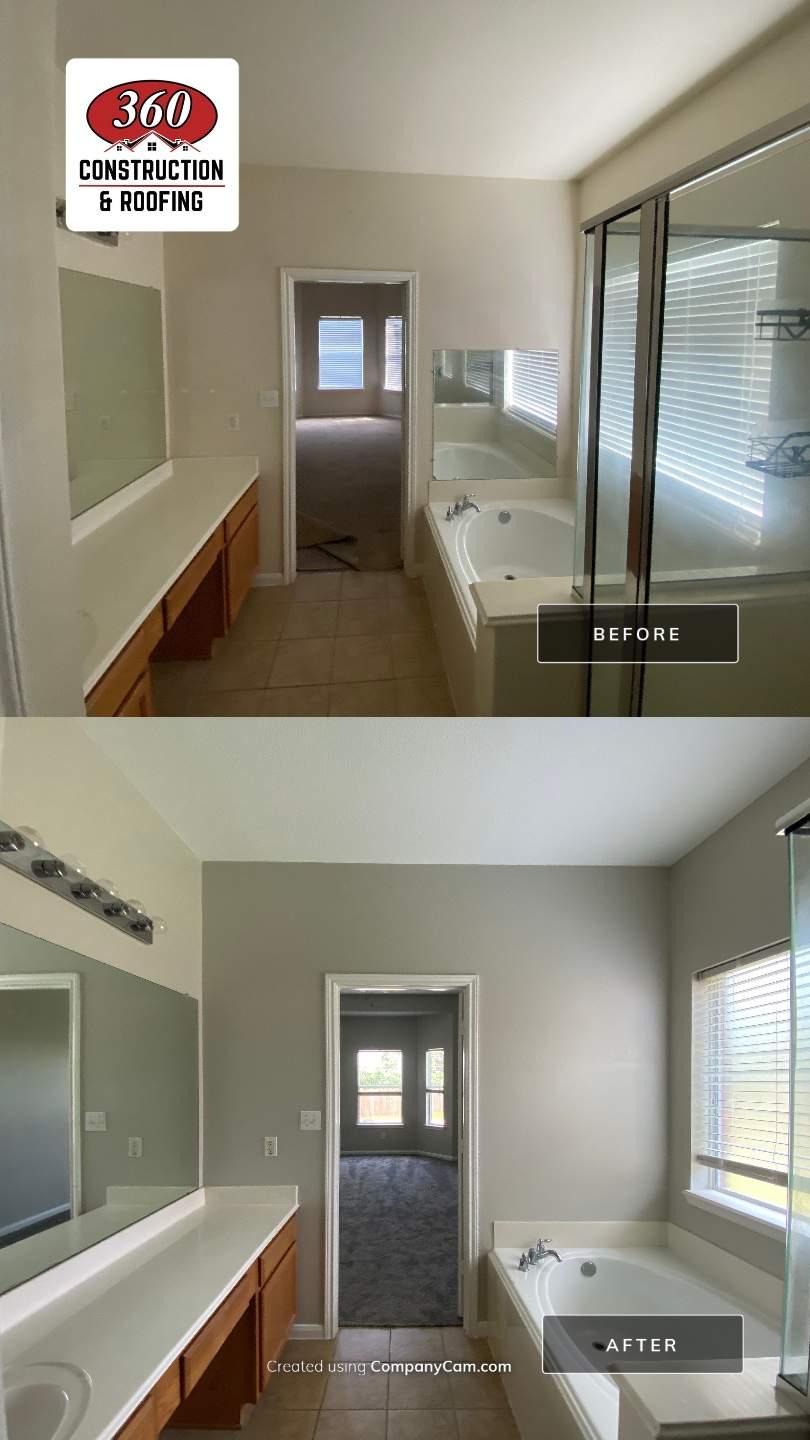 Carpet/Paint/Countertop - Celeste M. by 360 Construction & Roofing