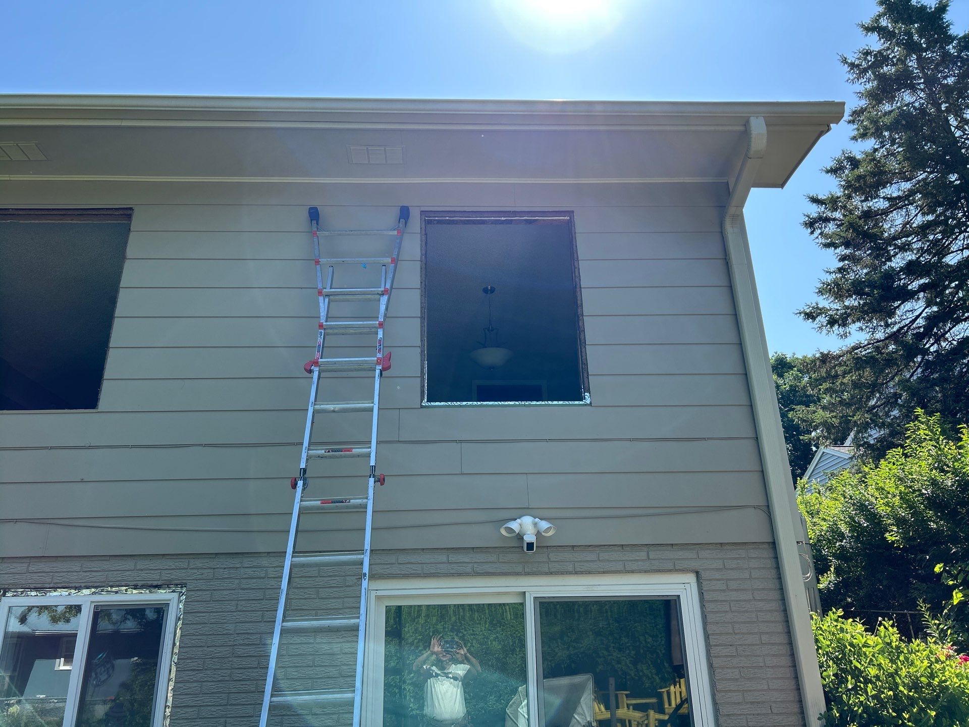 Window installation  by United Windows and Siding LLC