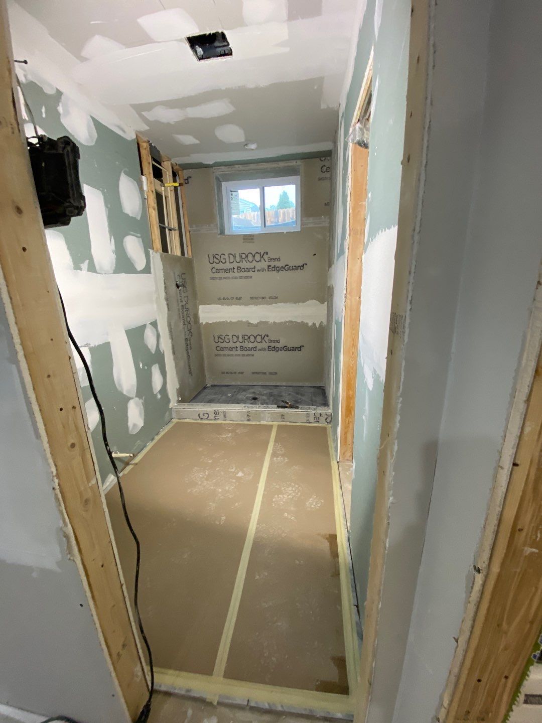 Basement Remodel using new paint by Jesus Master Handyman LLC 