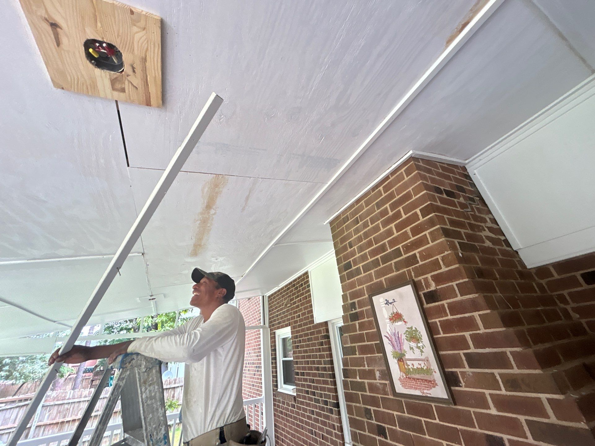 Roof and Porch Repair by Karcher Roofing