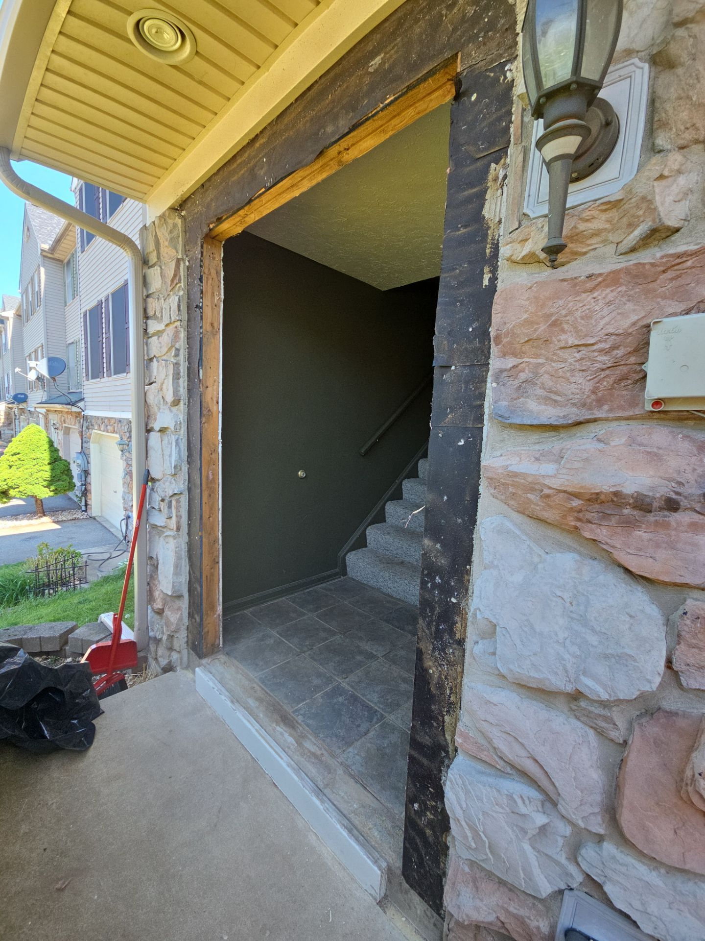 Door With Sidelite and Patio Door by Aspen Home Improvements