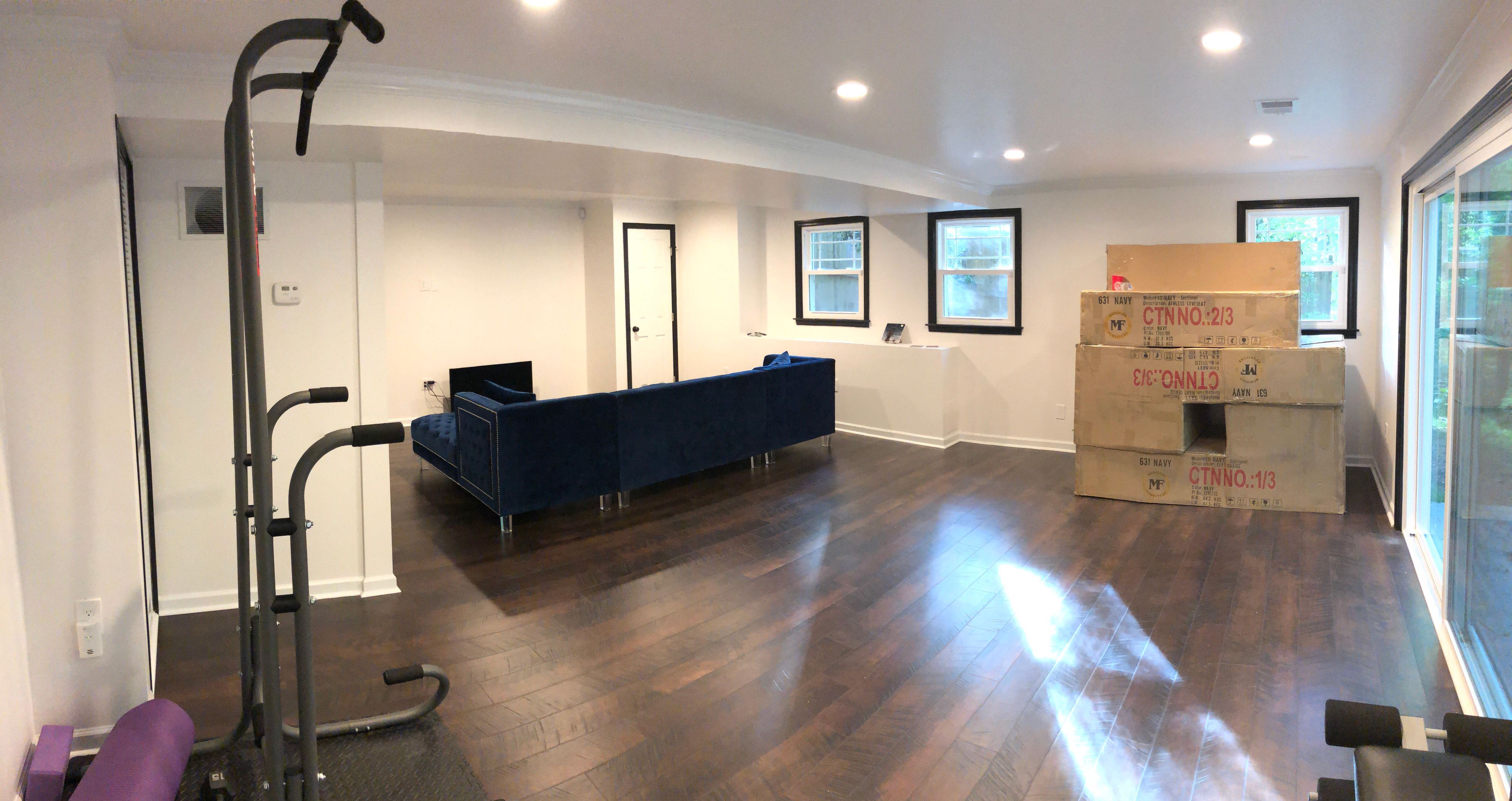 Full Basement Remodeling and Bathroom Installation in Marietta by Swift Home Renovations