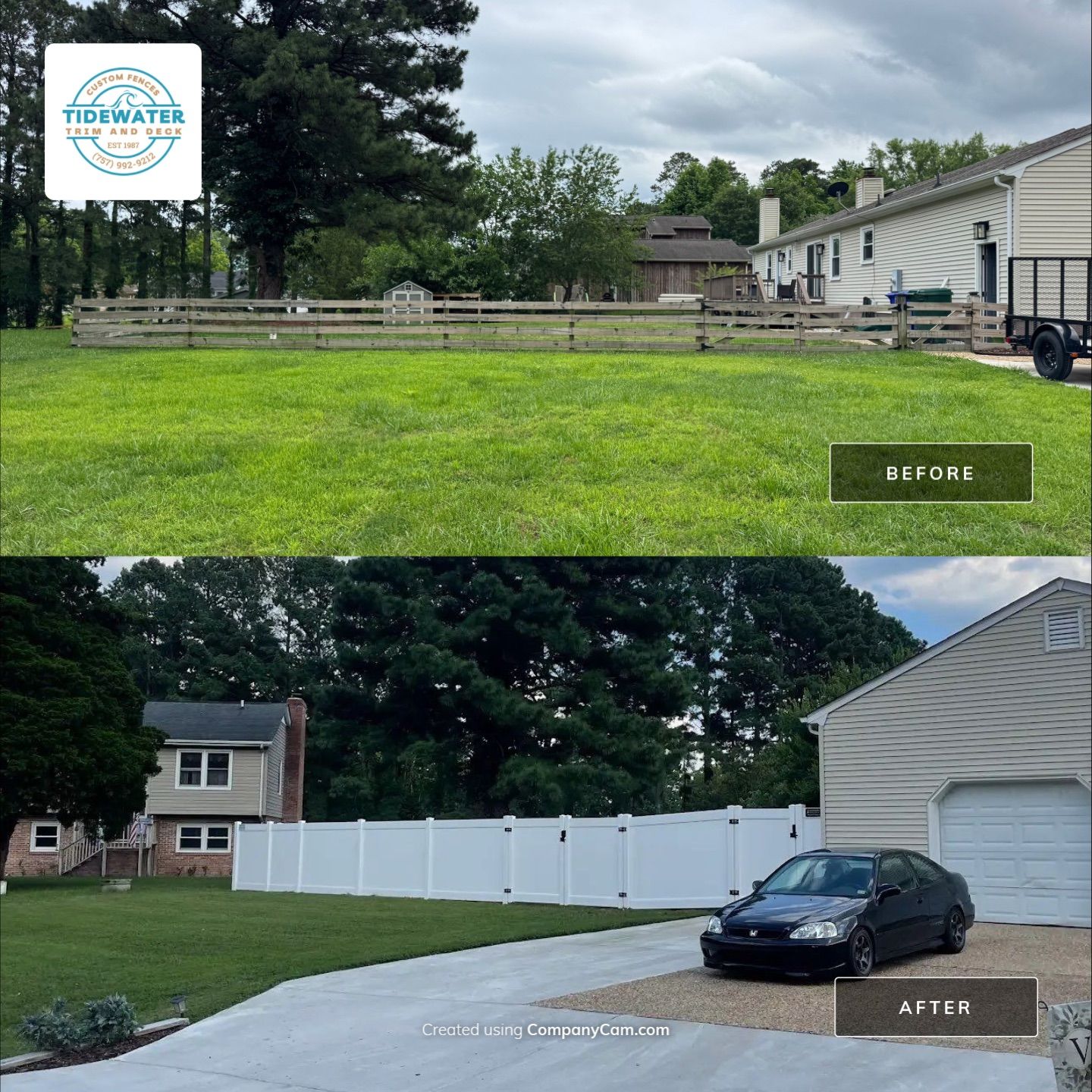 Precision-Built Vinyl for Every Home by Tidewater Fence