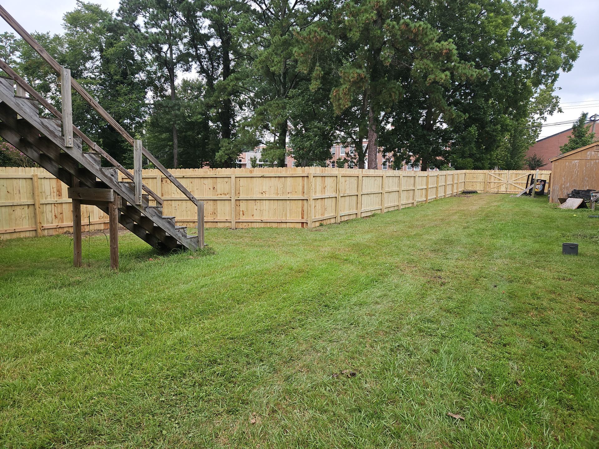Warmth & Strength in Wood by Tidewater Fence