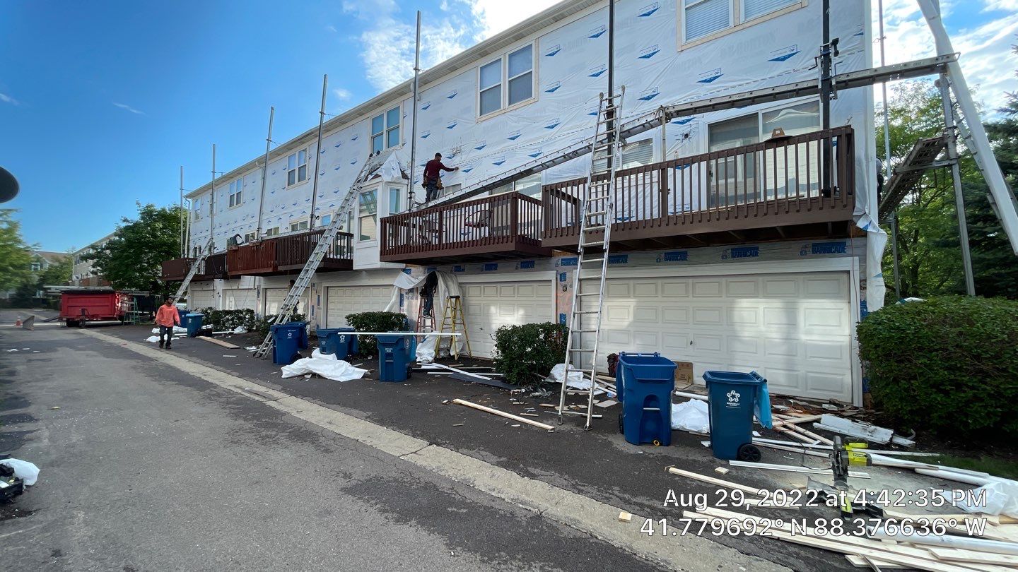 Court Yards of Orchard Valley Building 2411 by Affordable Roofing of America Inc.