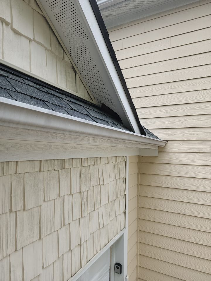 Gutter Cleaning using cleaner by Power Wash Masters LLC