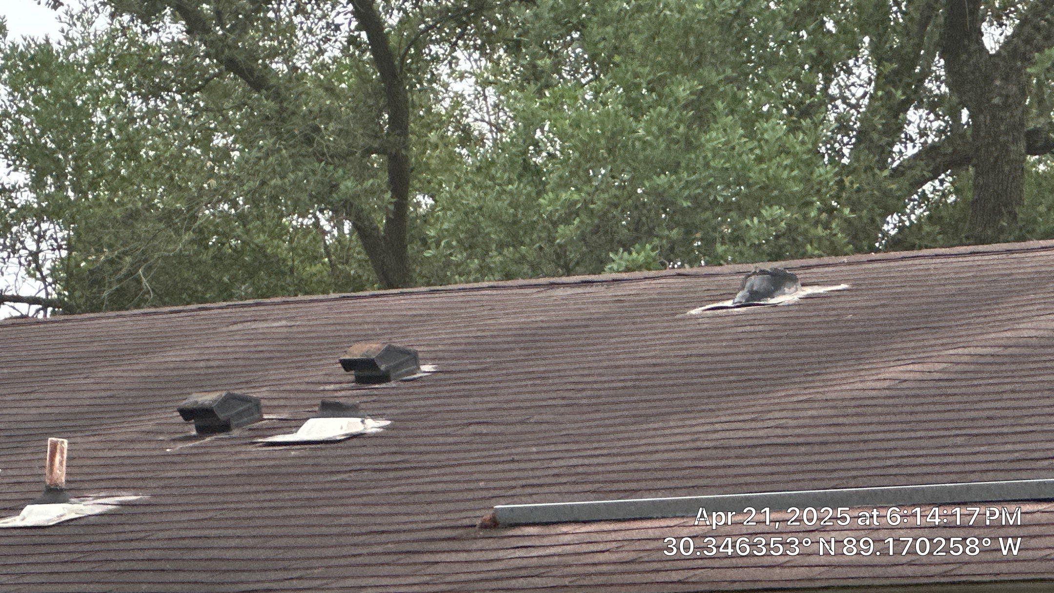 Attic repair and roof replacement by Husband Roofing & Contracting