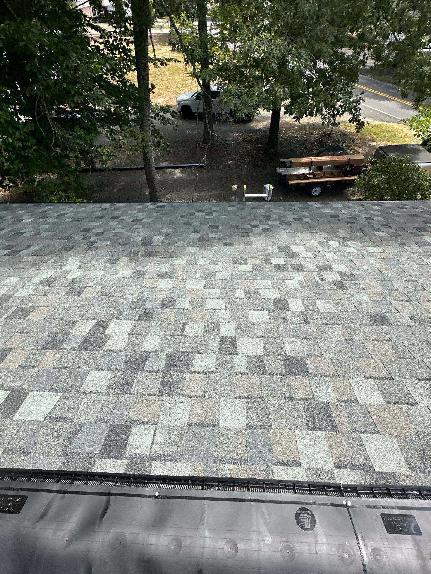Residential Roofing Installation using TAMKO TITAN - THUNDERSTORM GRAY by Storm Ready Exteriors