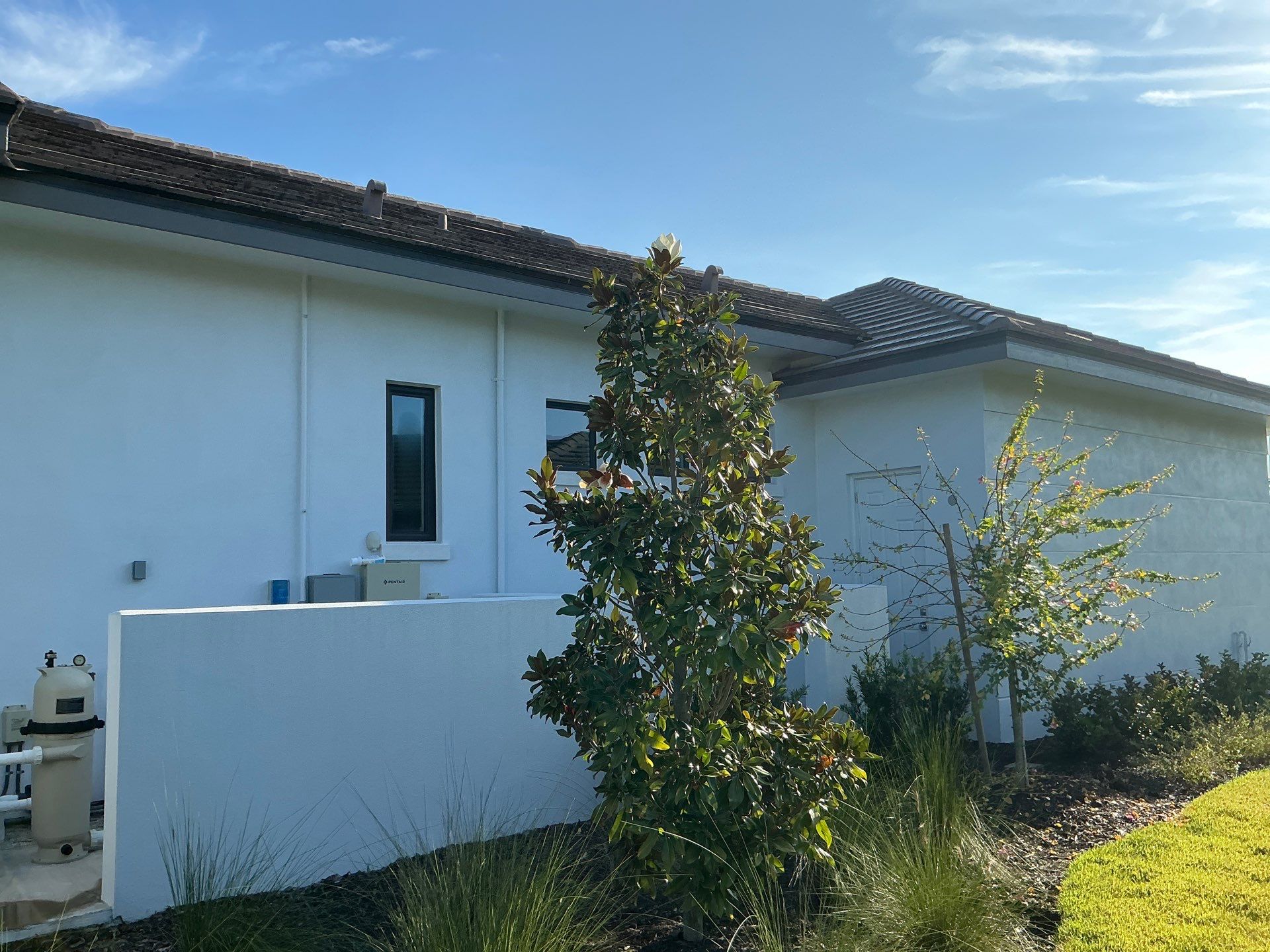 Bronze K-Style Gutters for Homes in Parrish FL by Gutter Professors