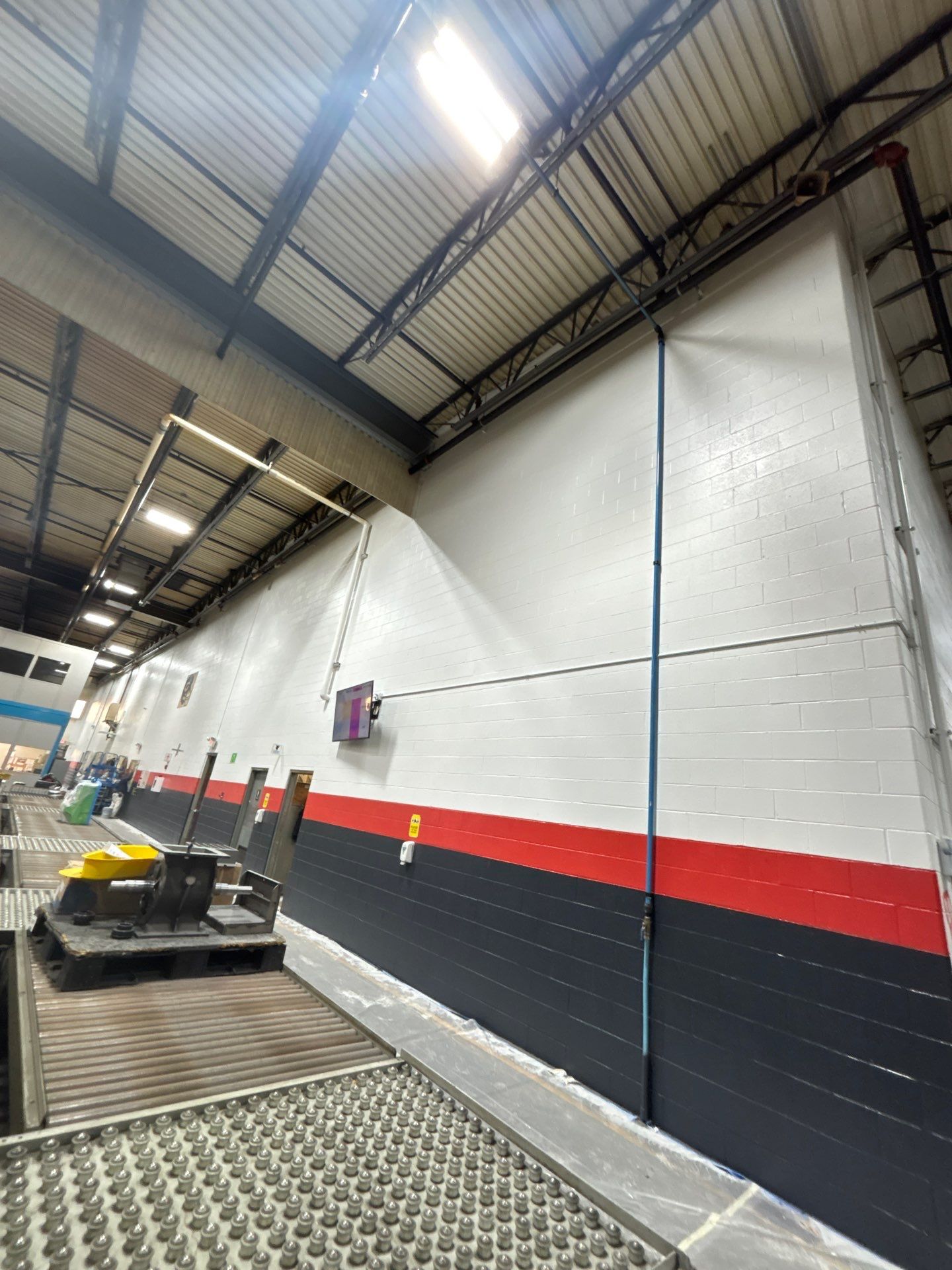 Factory Interior using Pro Industrial Multi-Surface Acrylic by Paint Platoon USA
