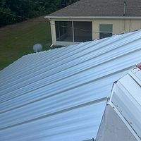 24ga 1" Nail-Strip Mill Finish by Total Roofing System The Metal Roof Experts