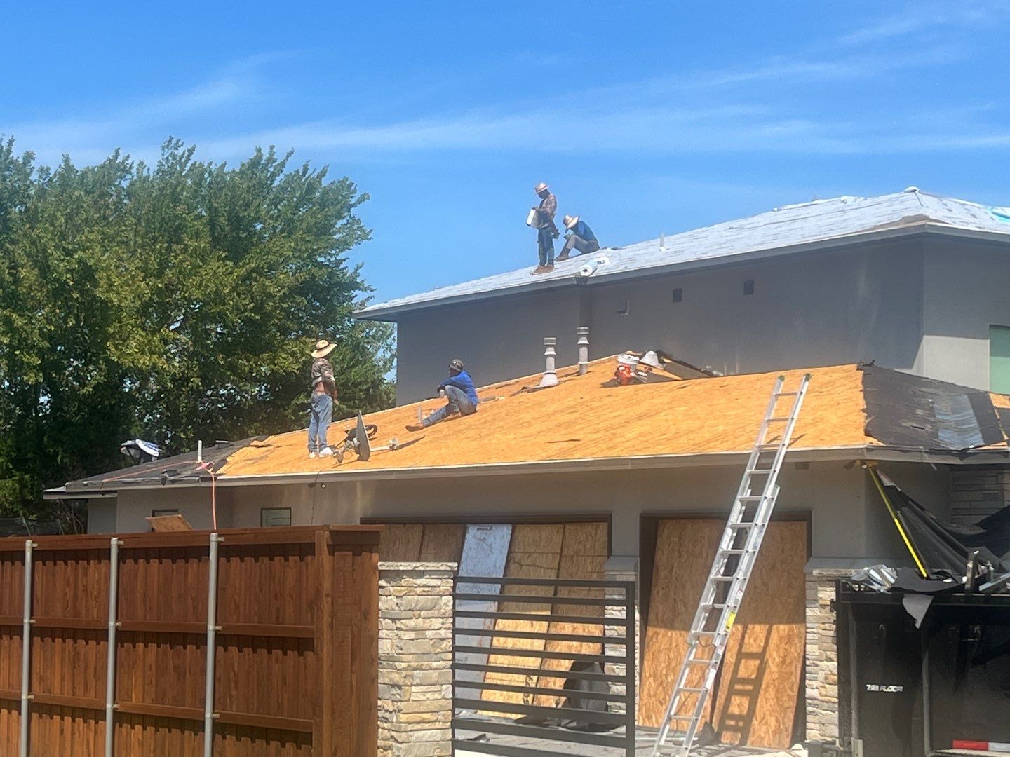 Colleyville Estate Re-Roof Project by First United Roofing & Construction