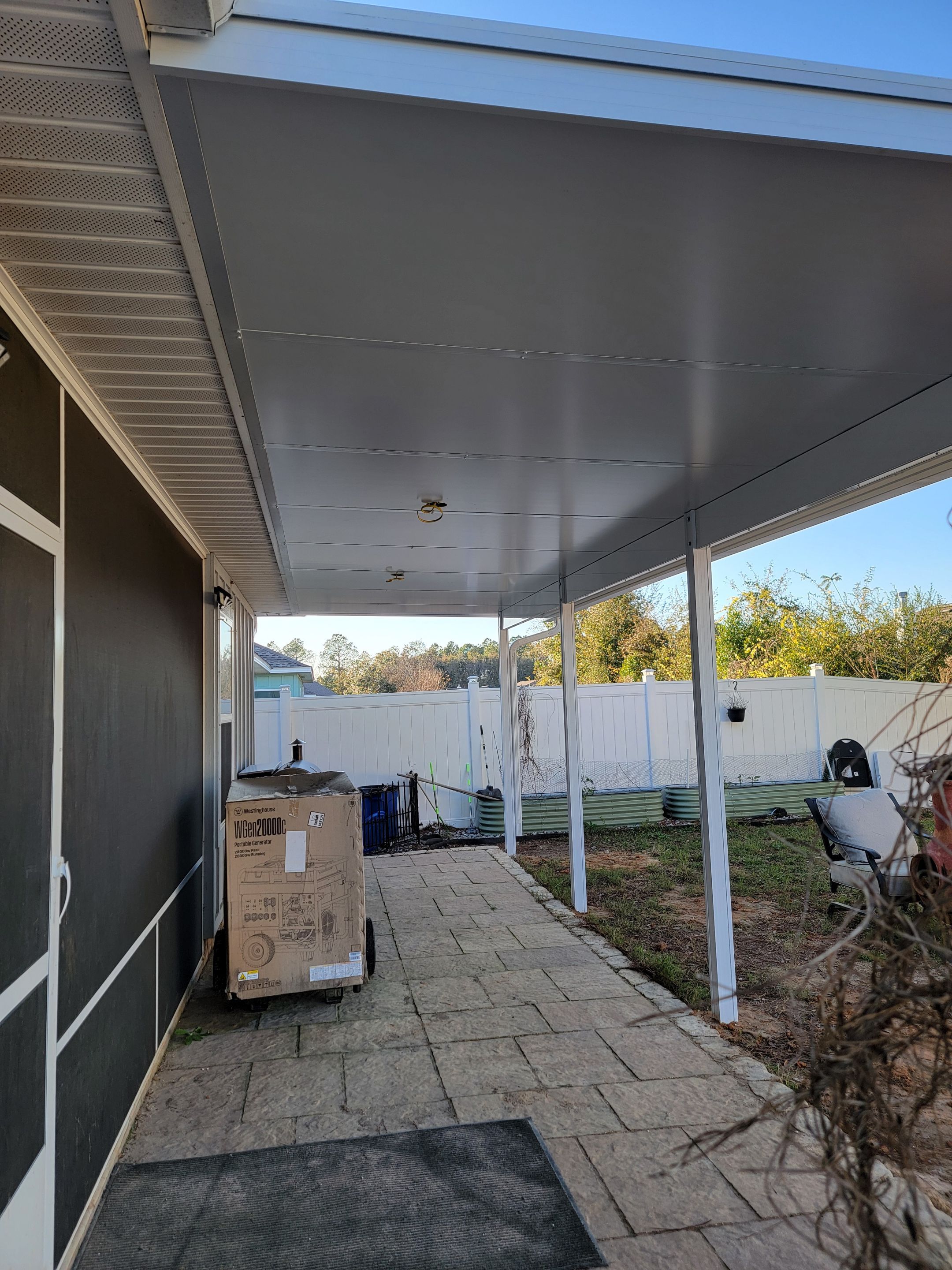 Patio Cover in Bellview by Titan Sunrooms