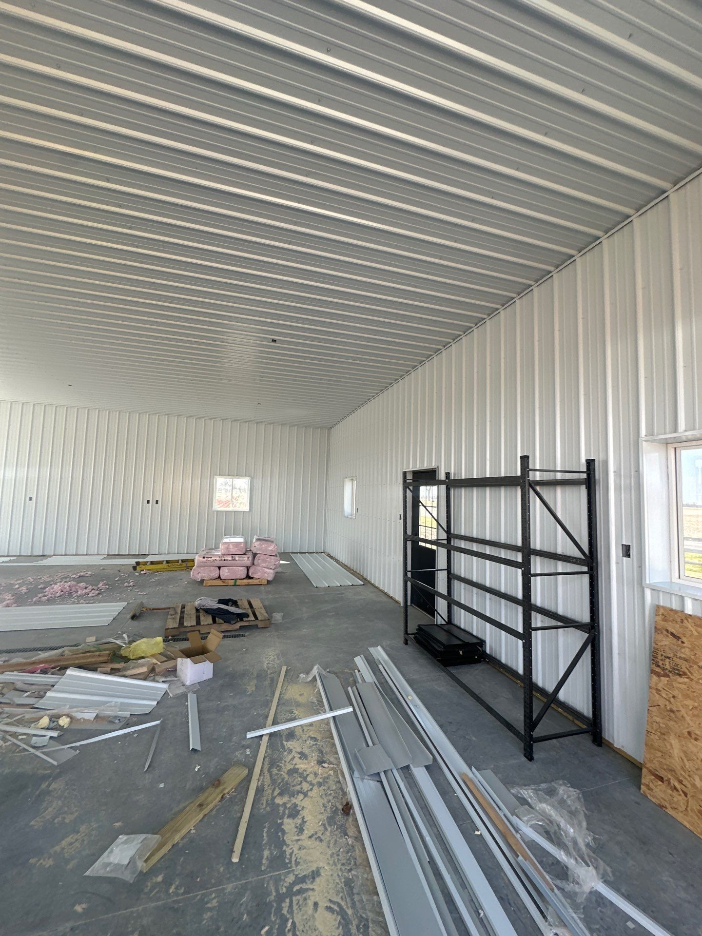 40'x40'x12' Garage by The Barn Builders 