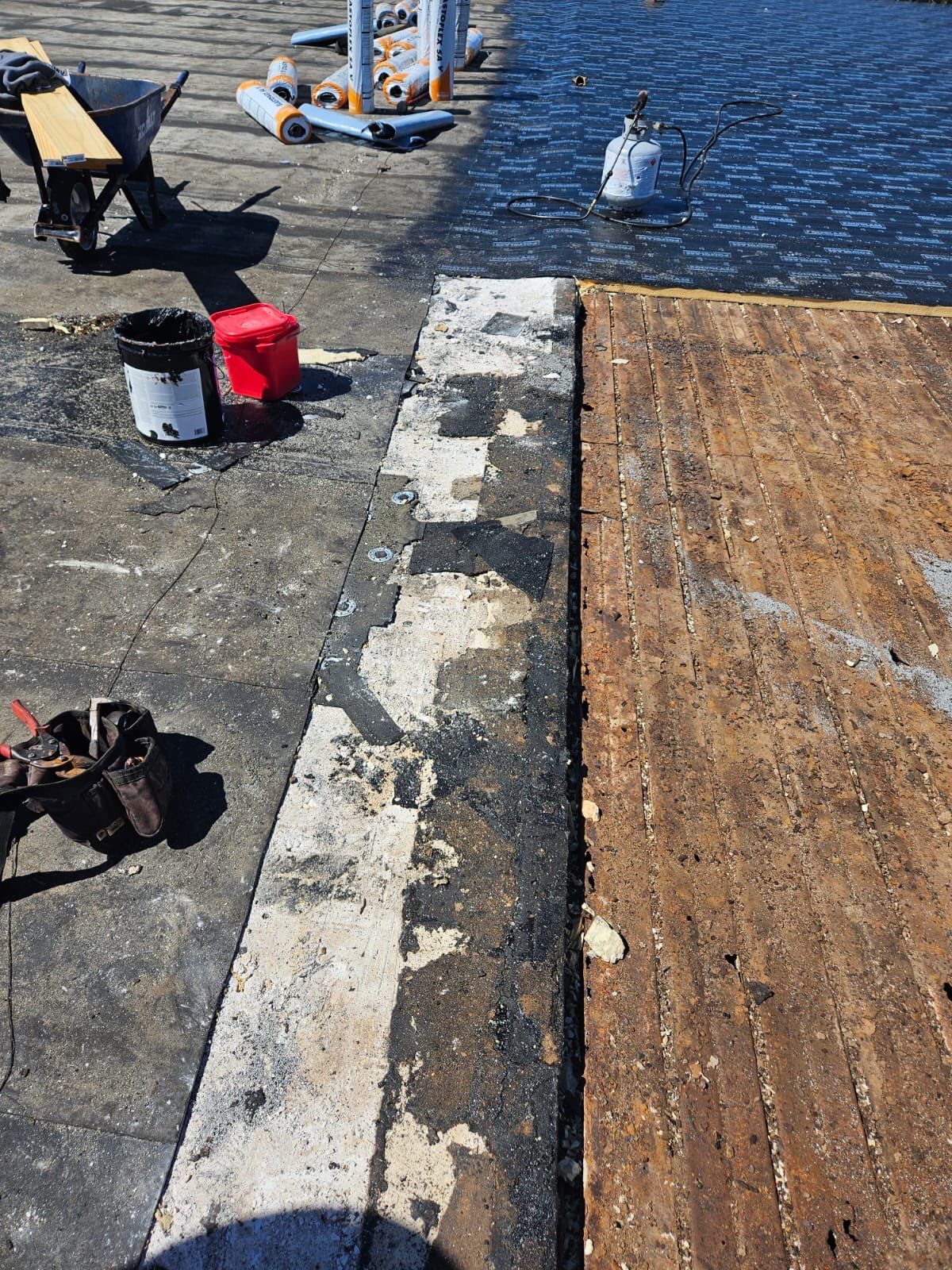 Commercial Roofing Installation using BUR by Four Peaks Roofing