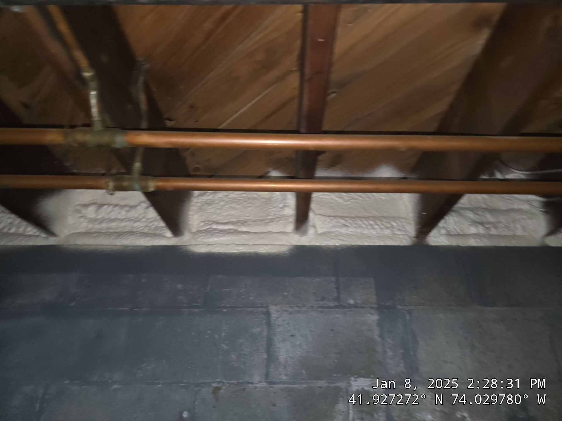 Attic Insulation using Closed Cell Spray Foam by NYS Foam & Energy