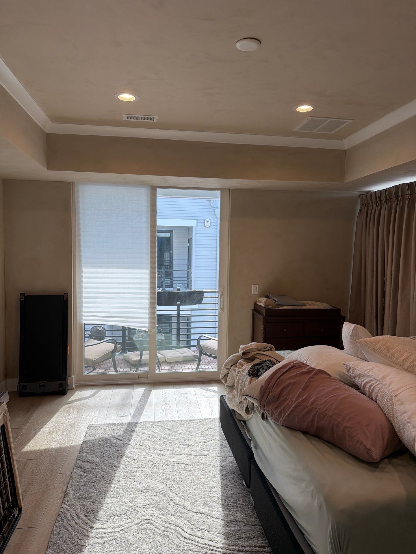 A Portola Limewash Bedroom with Natural Texture and Depth by Groovy Hues