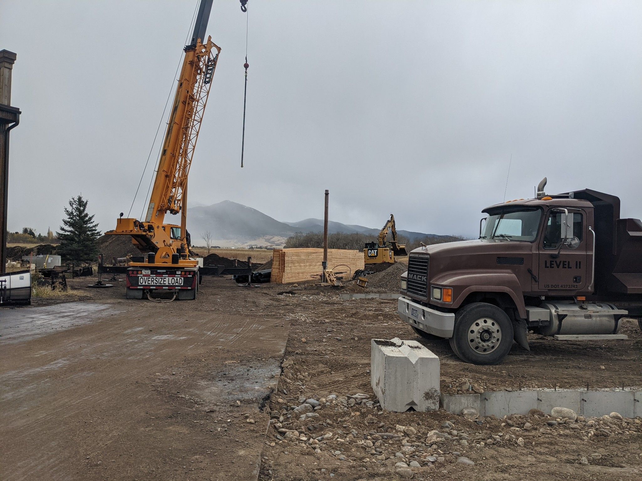 Foundation Building Material Slips by Blue Room Construction LLC