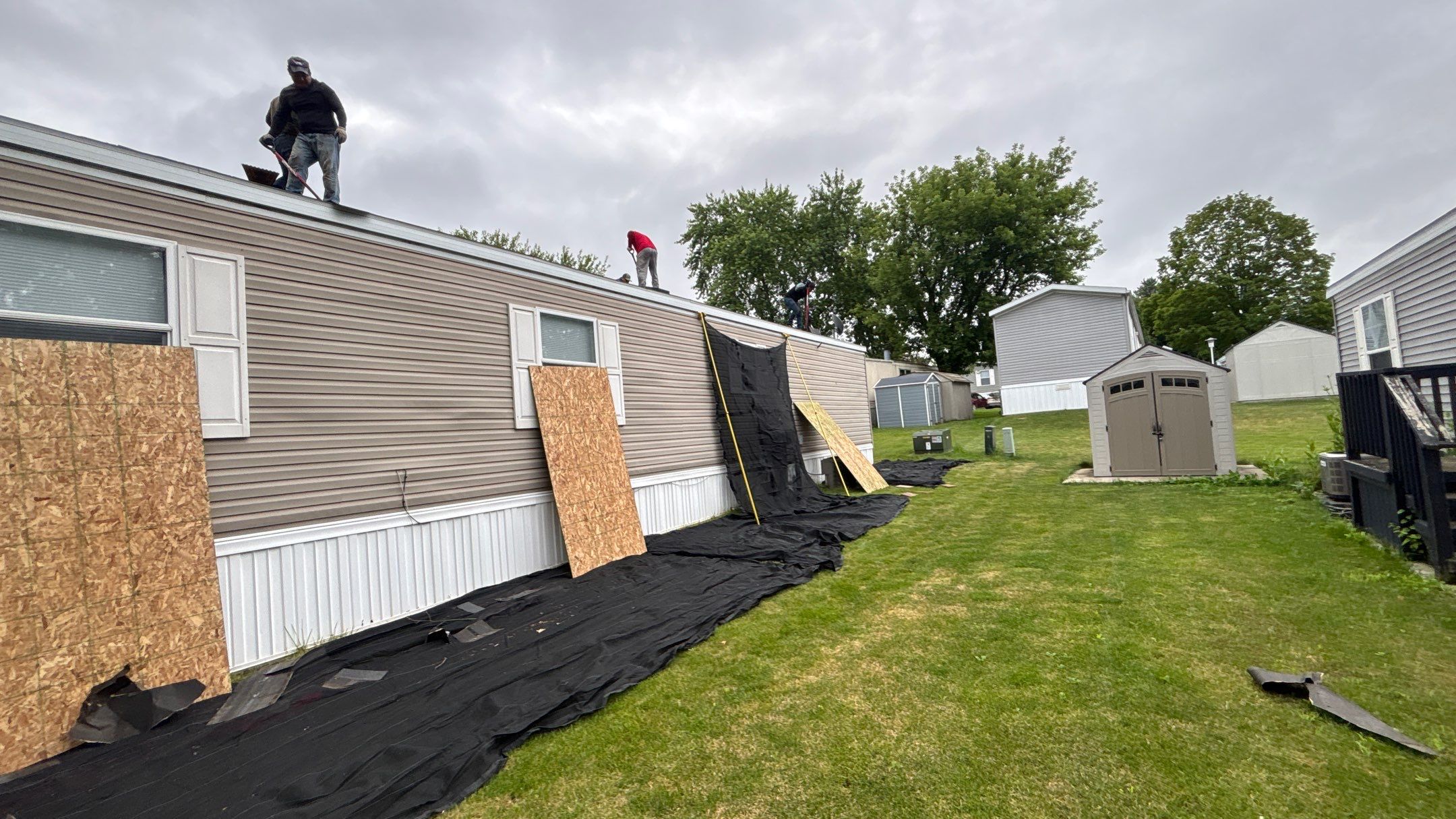 Roof Replacement using Owens Corning Sierra Gray by 180 Contractors