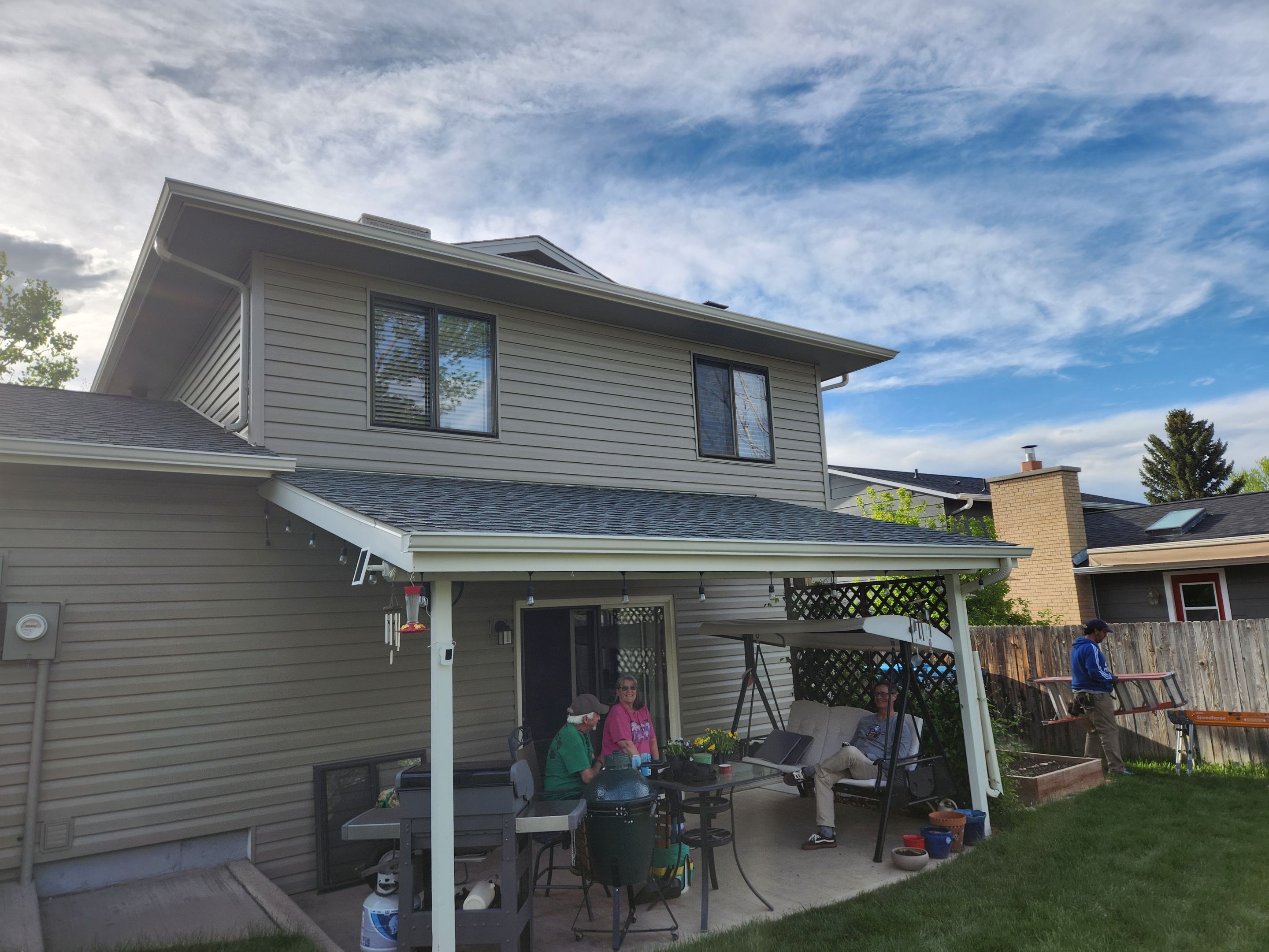 Vinyl siding replacement  by United Windows and Siding LLC