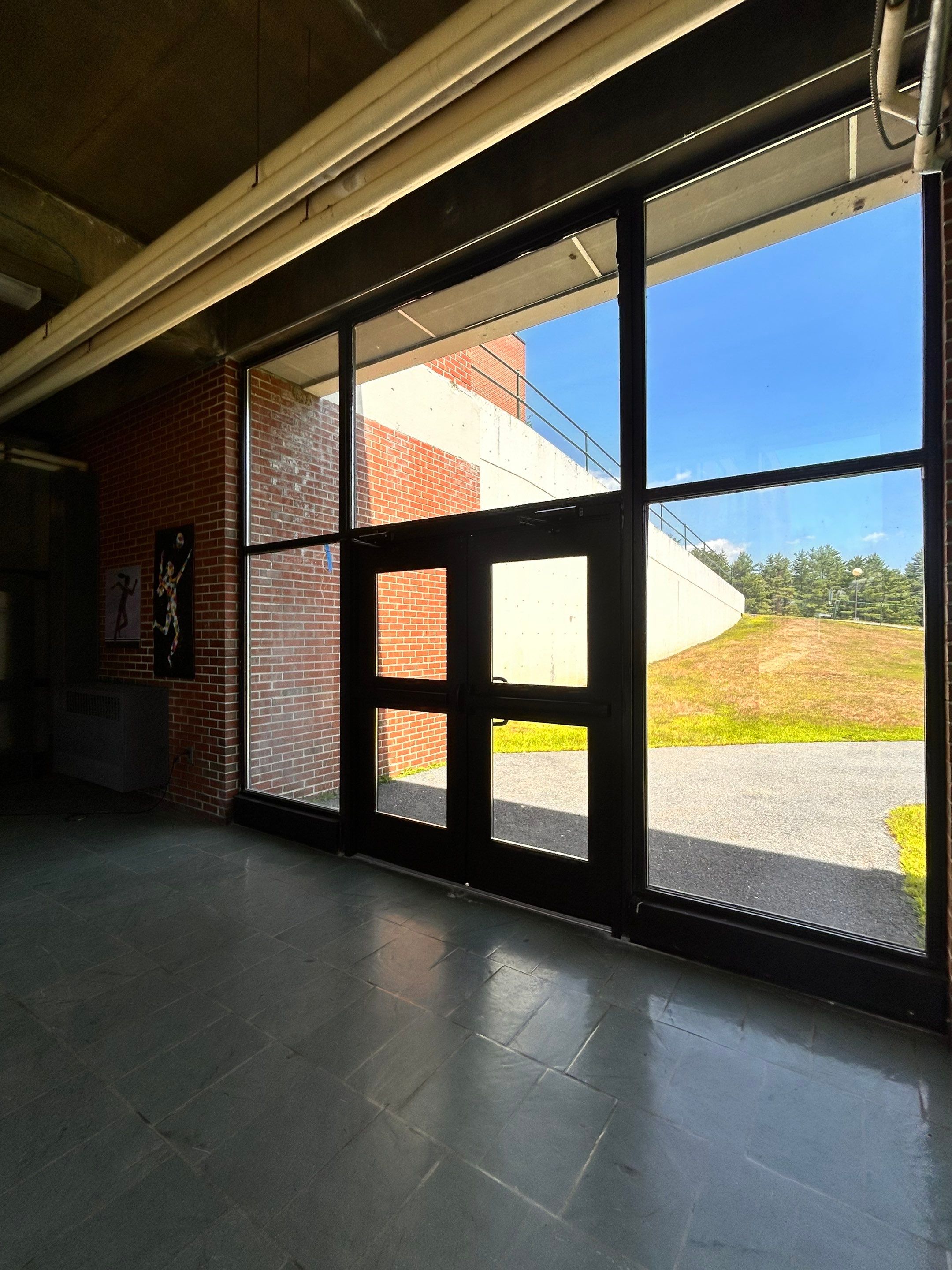 Commercial Door using Portal Wide Stile Door by Cheshire Glass Company