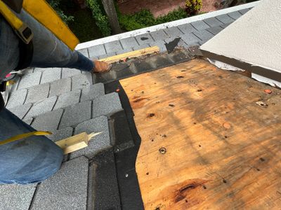 Residential Roofing Repair using Owen's Corning Duration (Lifetime) Shingles