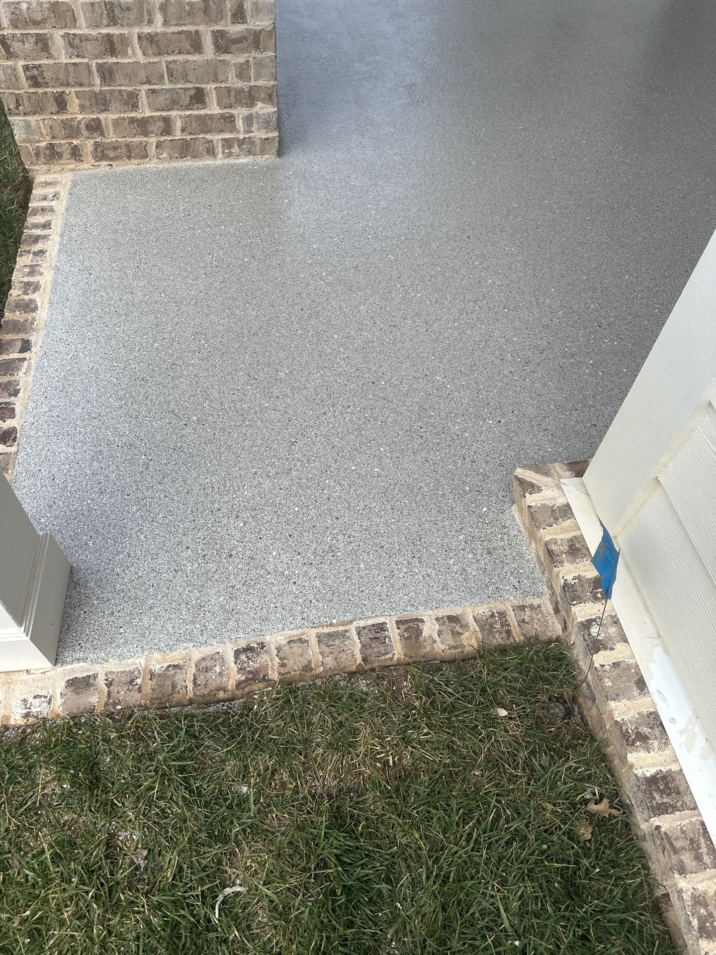 Patio Floor Coating using Quartzite by My Garage Floor Guys