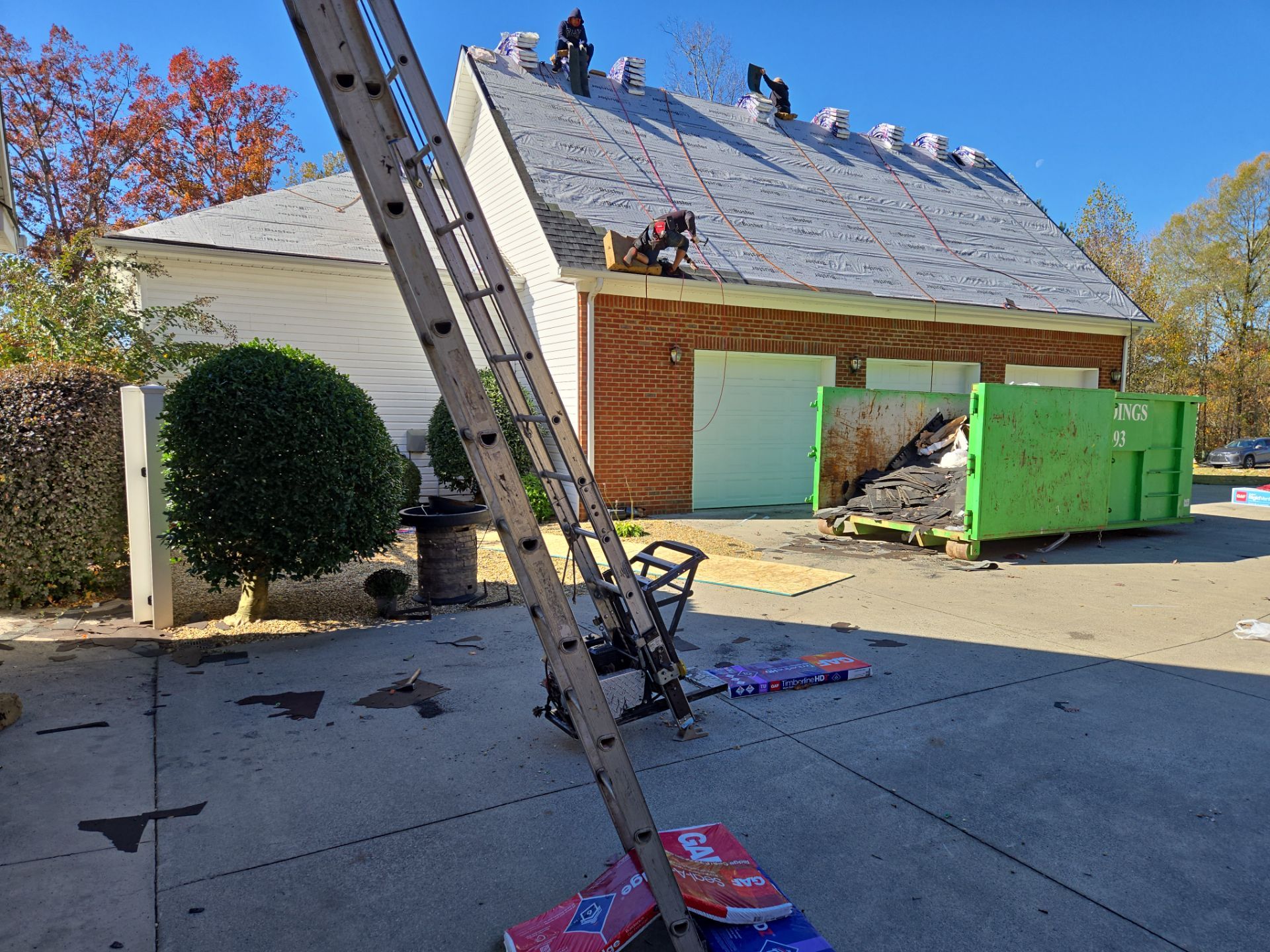 Project in Dalton by Aultman Roofing