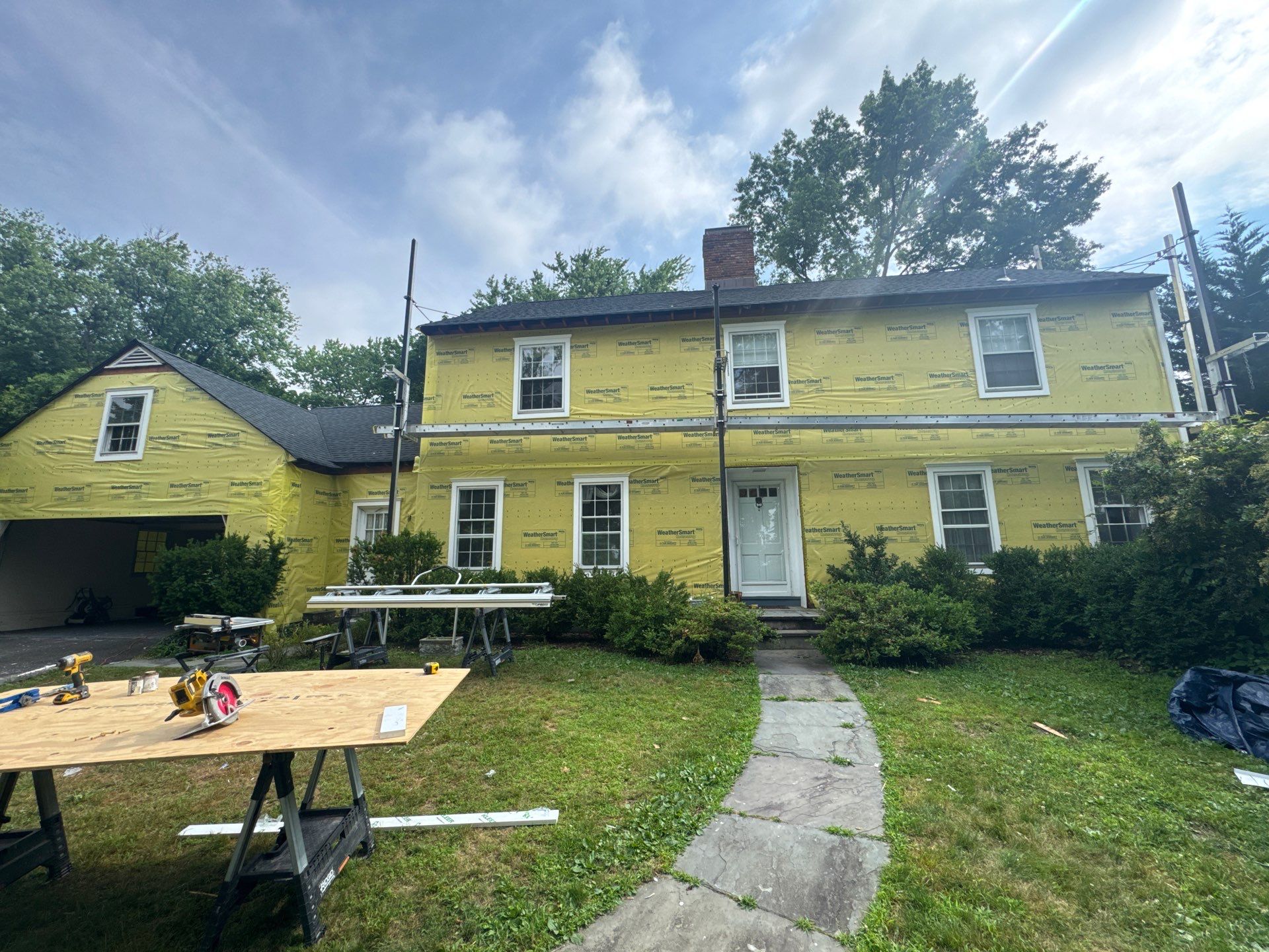 Scarsdale NY Colonial by Ideal Siding 