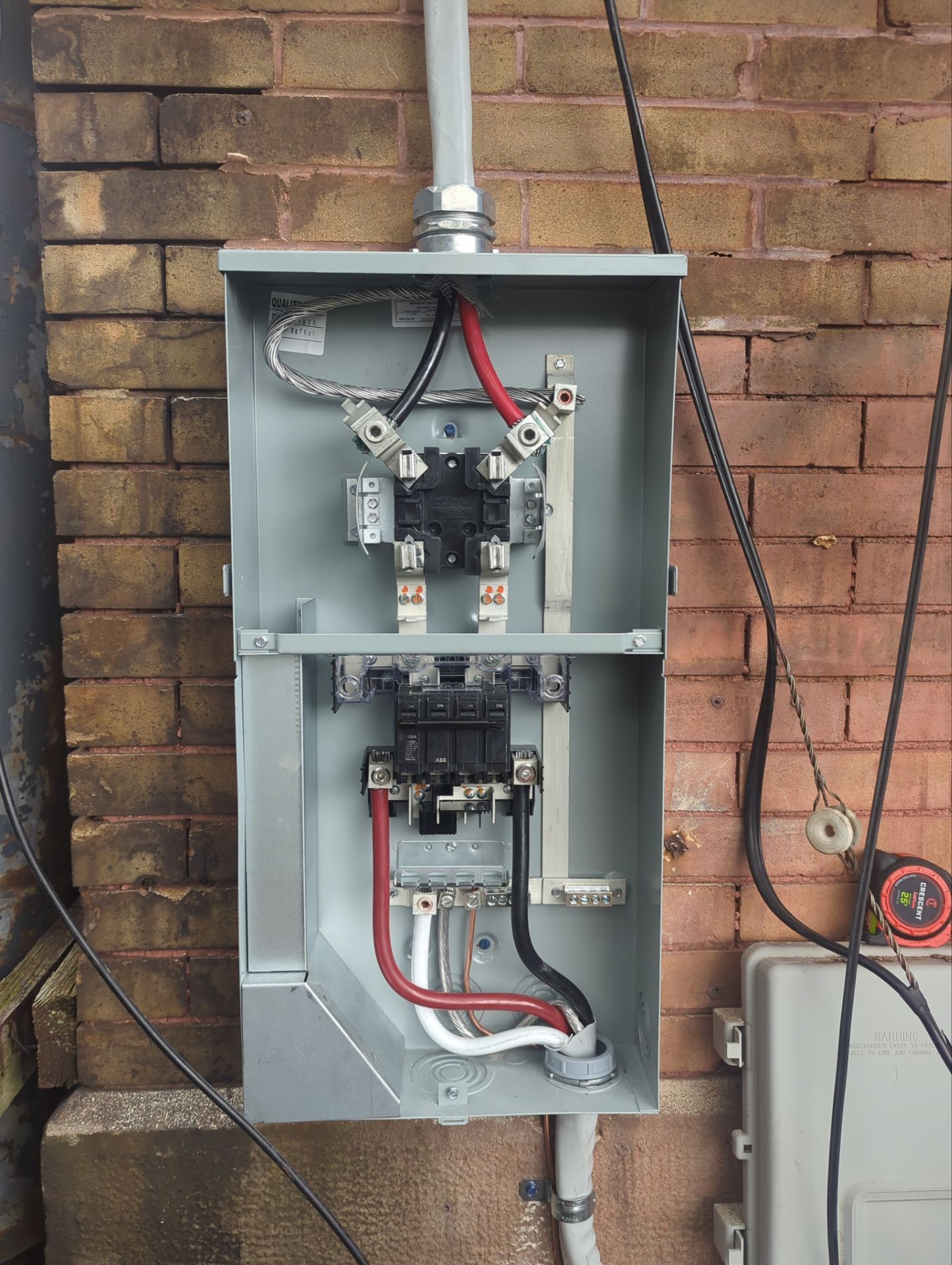 New 200 Amp service on Historic building in Somerset, PA by Kinsmen Electric